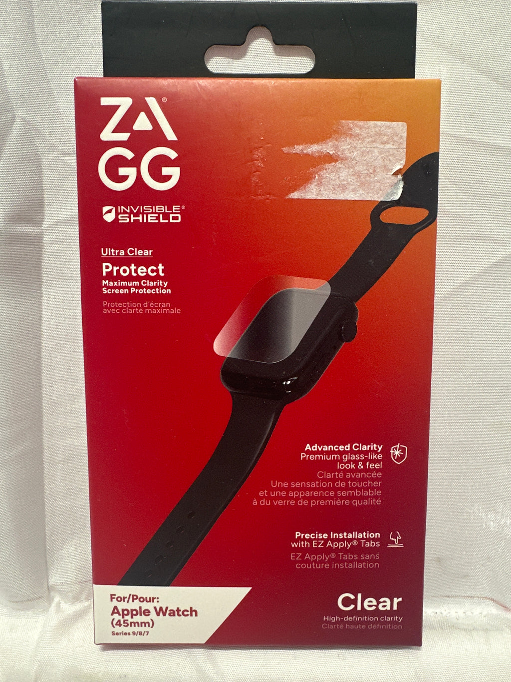 ZAGG InvisibleShield Apple Watch Screen Protector Clear Ultra
