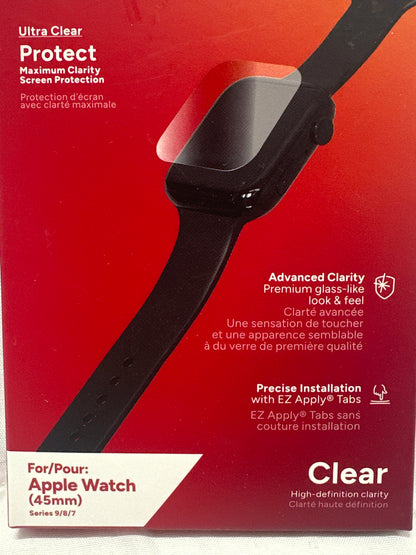 ZAGG InvisibleShield Apple Watch Screen Protector Clear Ultra