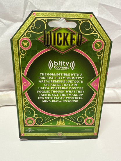 Wicked Bluetooth Speaker Collectible Doll Green Pink Design