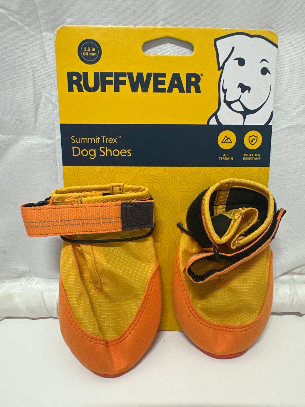 Ruffwear Dog Shoes Summit Trex Orange Yellow Pet Boots