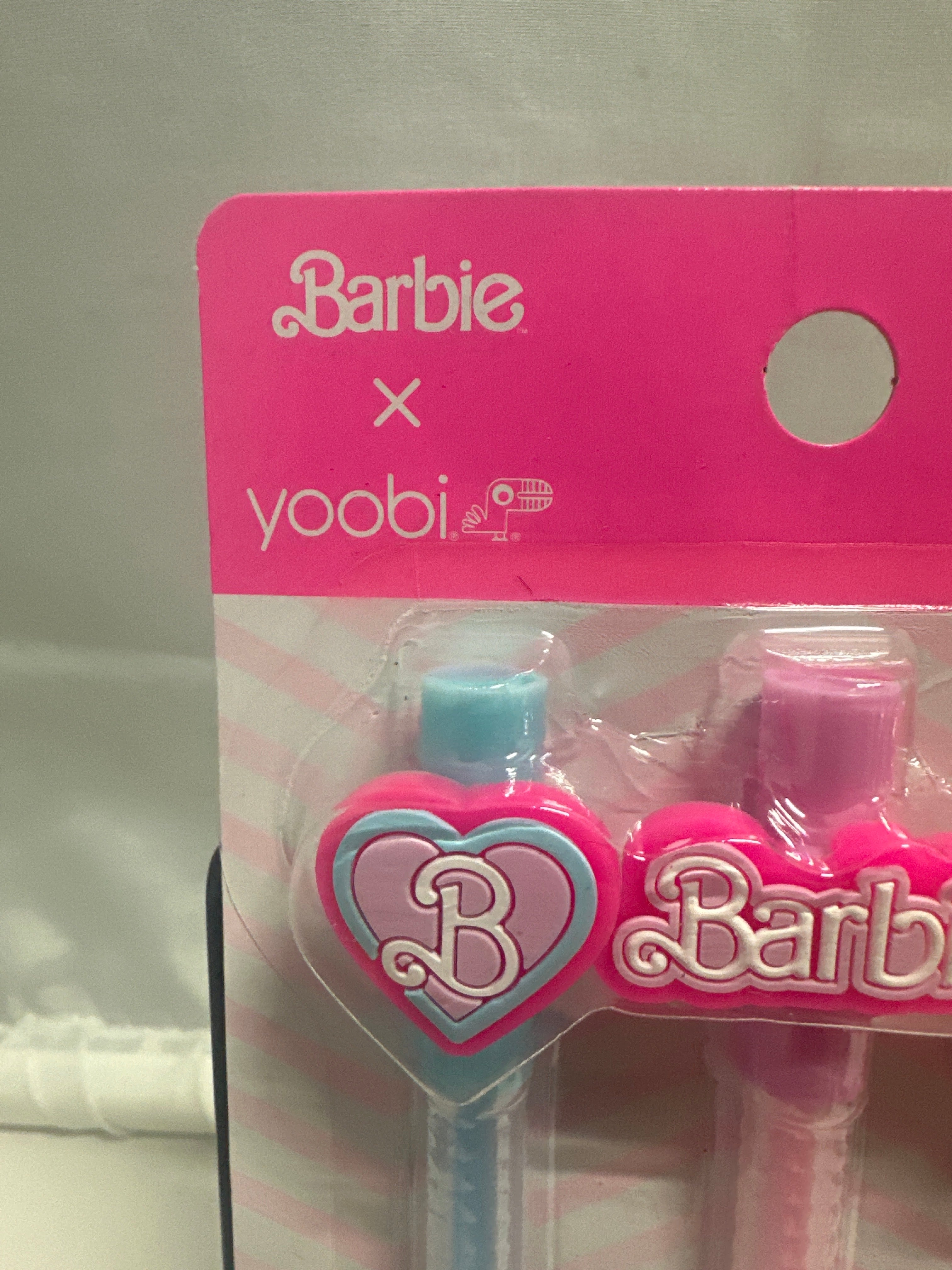 Barbie x Yoobi Gel Pens 3 Pack Cute Multicolor Ink Medium Tip