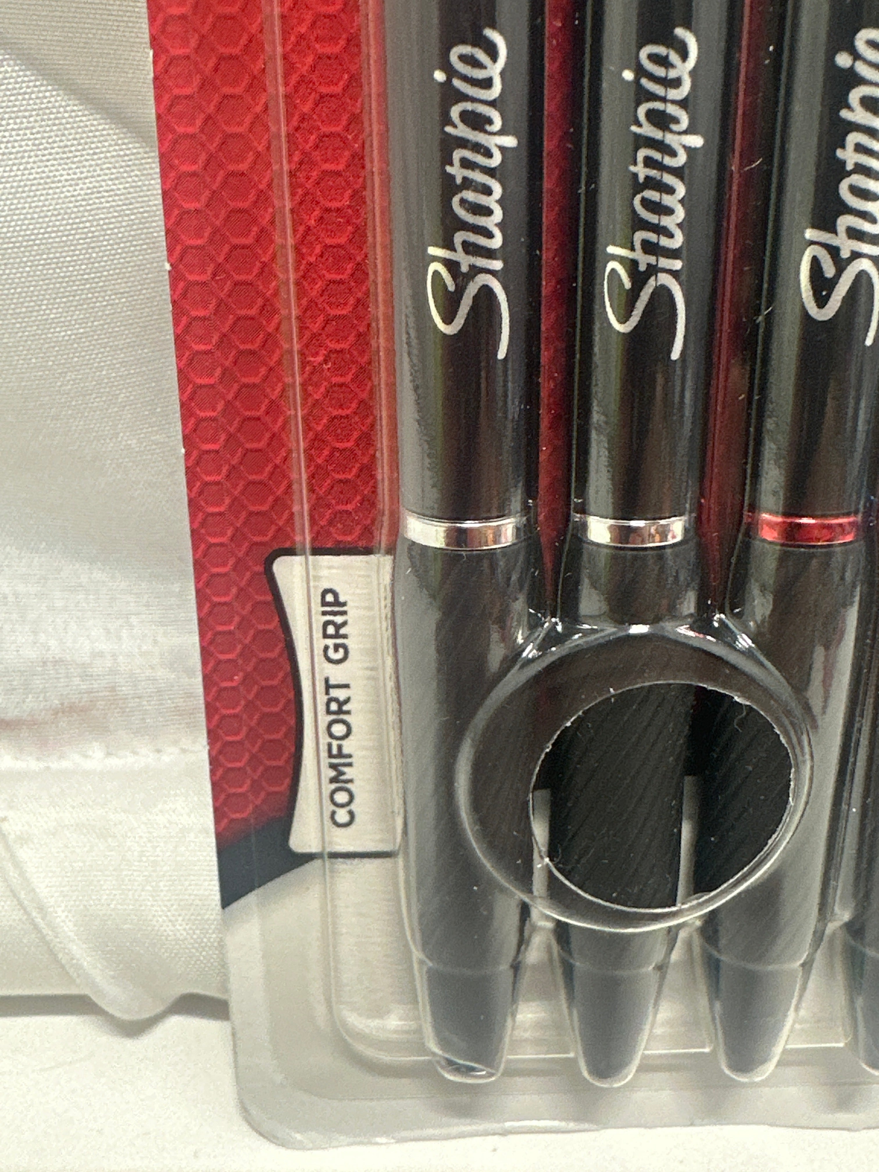 Sharpie S-Gel Pens 4 Pack 0.7mm Medium Black Blue Red No Smear Gel Ink