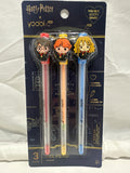 Harry Potter Yoobi Gel Pens 3 Pack Character Charm Pens 1.0mm Multicolor
