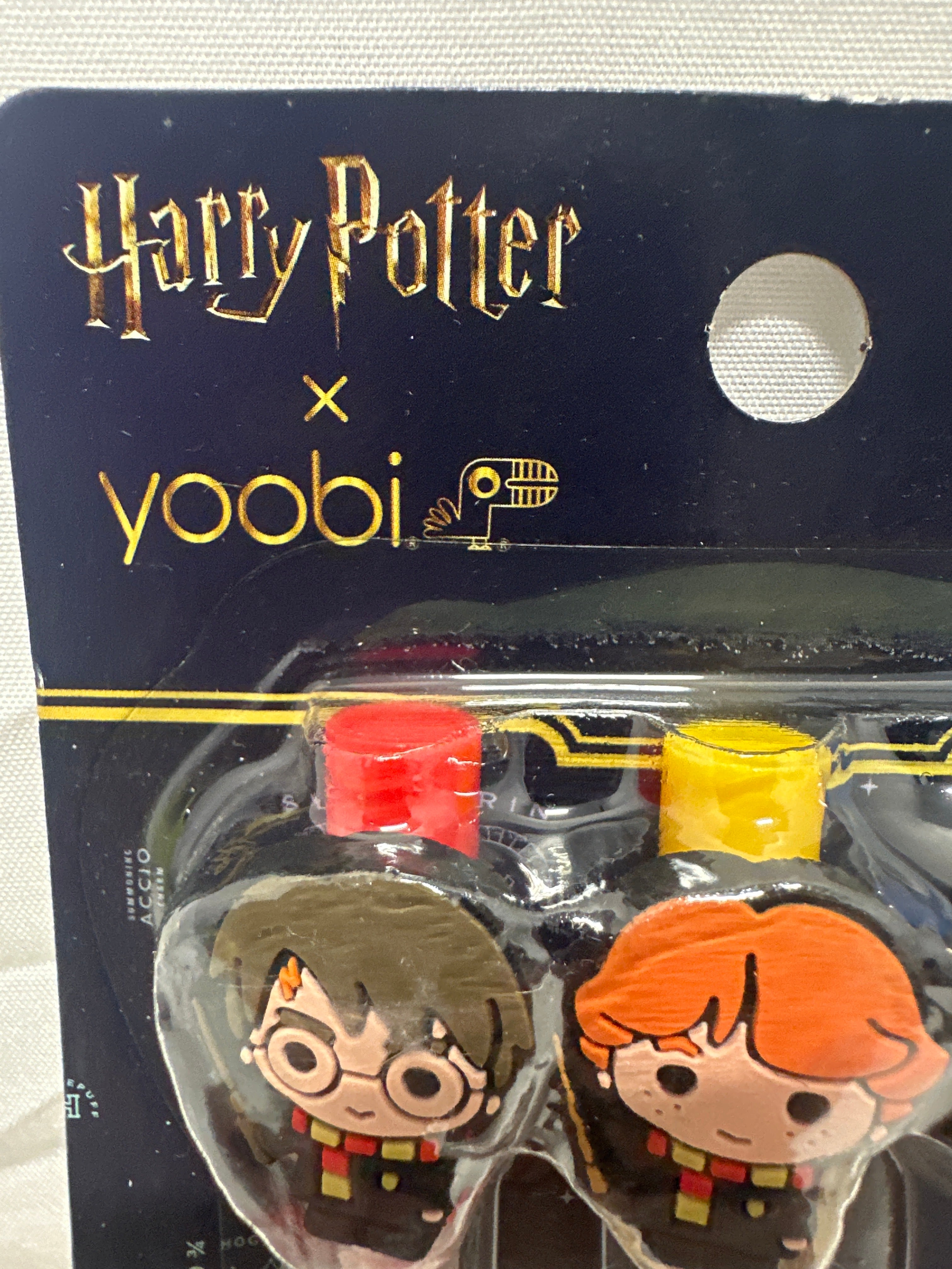 Harry Potter Yoobi Gel Pens 3 Pack Character Charm Pens 1.0mm Multicolor