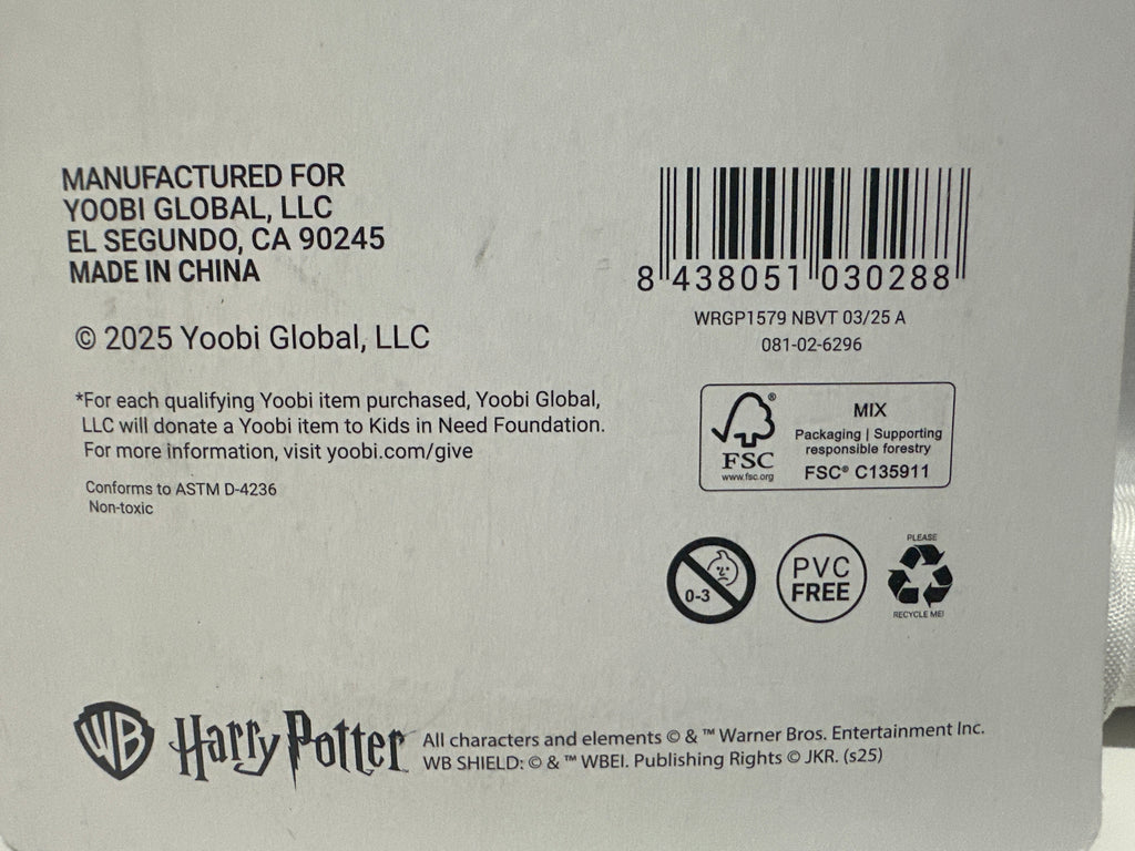 Harry Potter Yoobi Gel Pens 3 Pack Character Charm Pens 1.0mm Multicolor