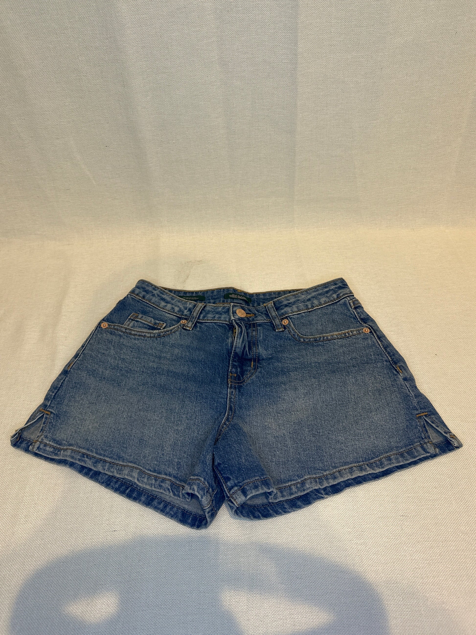 Women's Heritage Mid-Rise Denim Shorts - Wild Fable™ Size 2