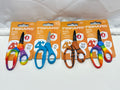 Fiskars Kids Scissors 4 Pack Mixed Colors Rainbow Blue Basketball