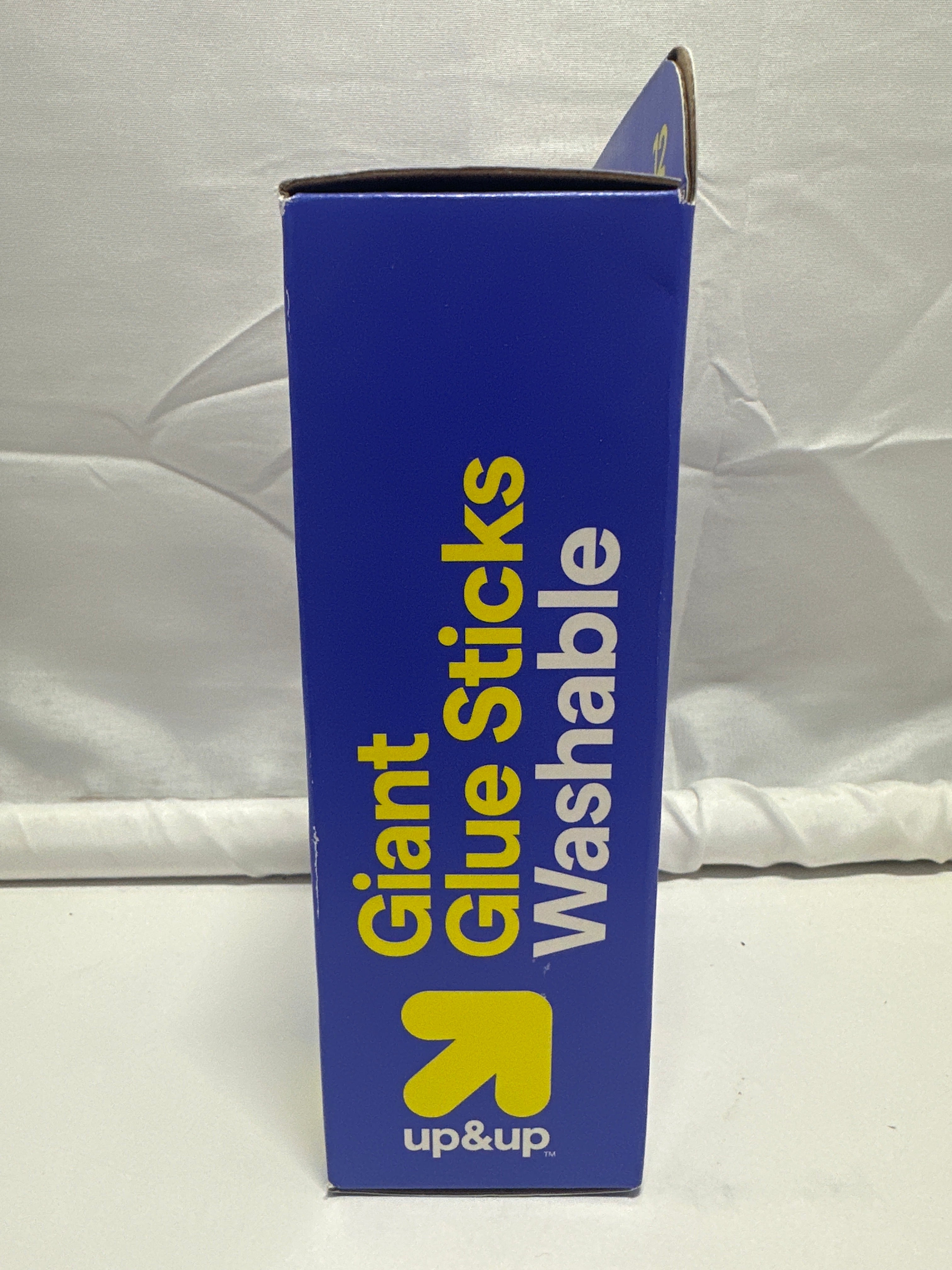 Up&Up Giant Glue Sticks 12 Pack Washable Disappearing Purple 0.77oz Each