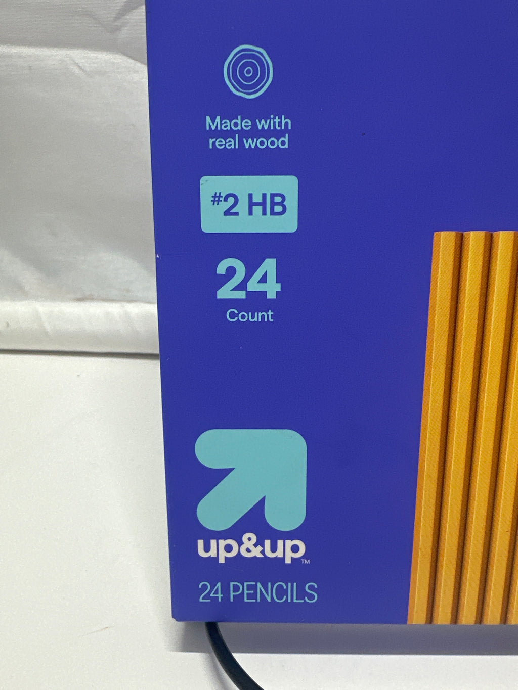 up&up #2 HB Pencils 24 Count Yellow Wood School Writing Pack