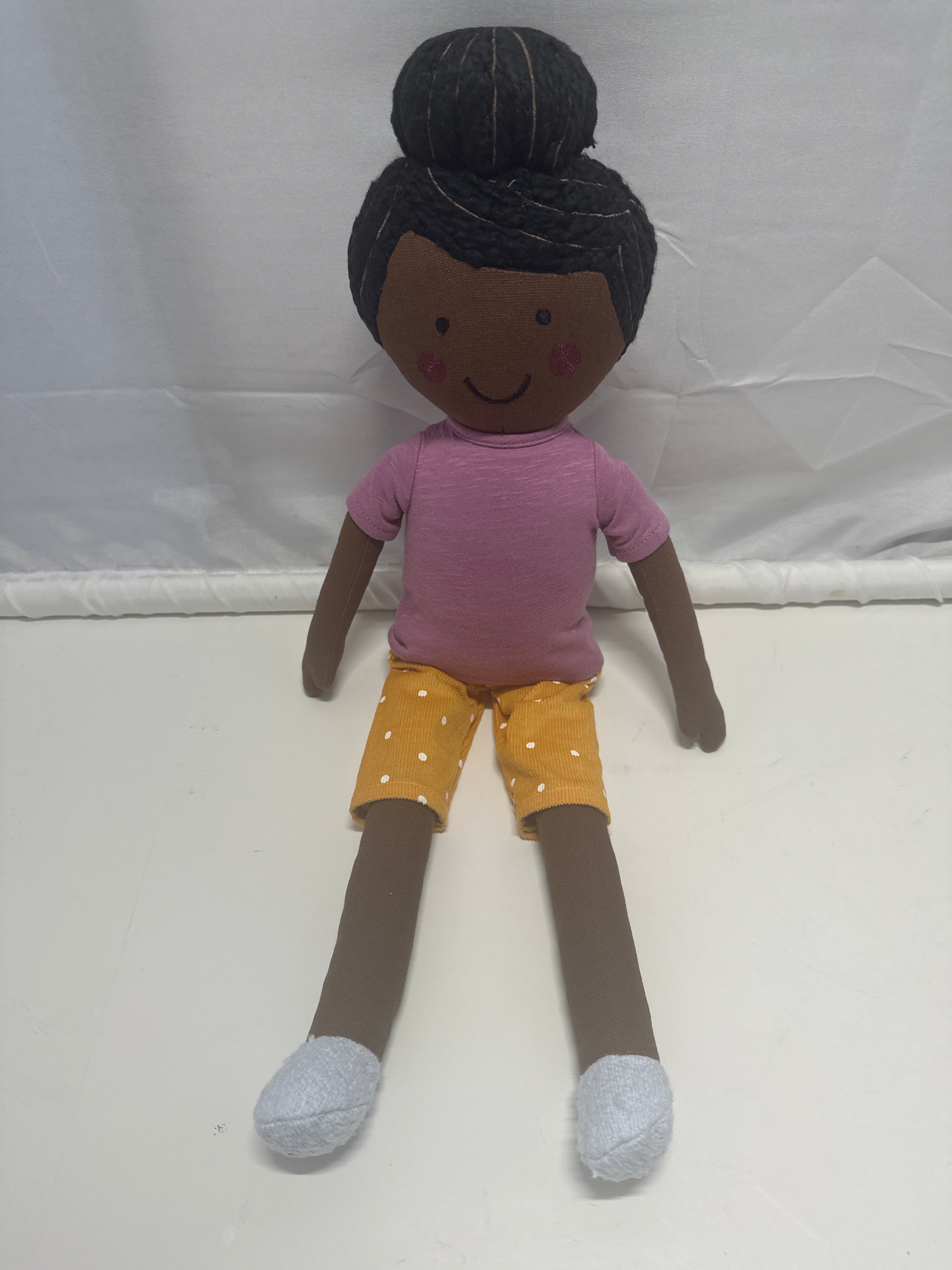 Pillowfort Purple Pillow Pal Doll 20in Plush Decorative Soft Doll