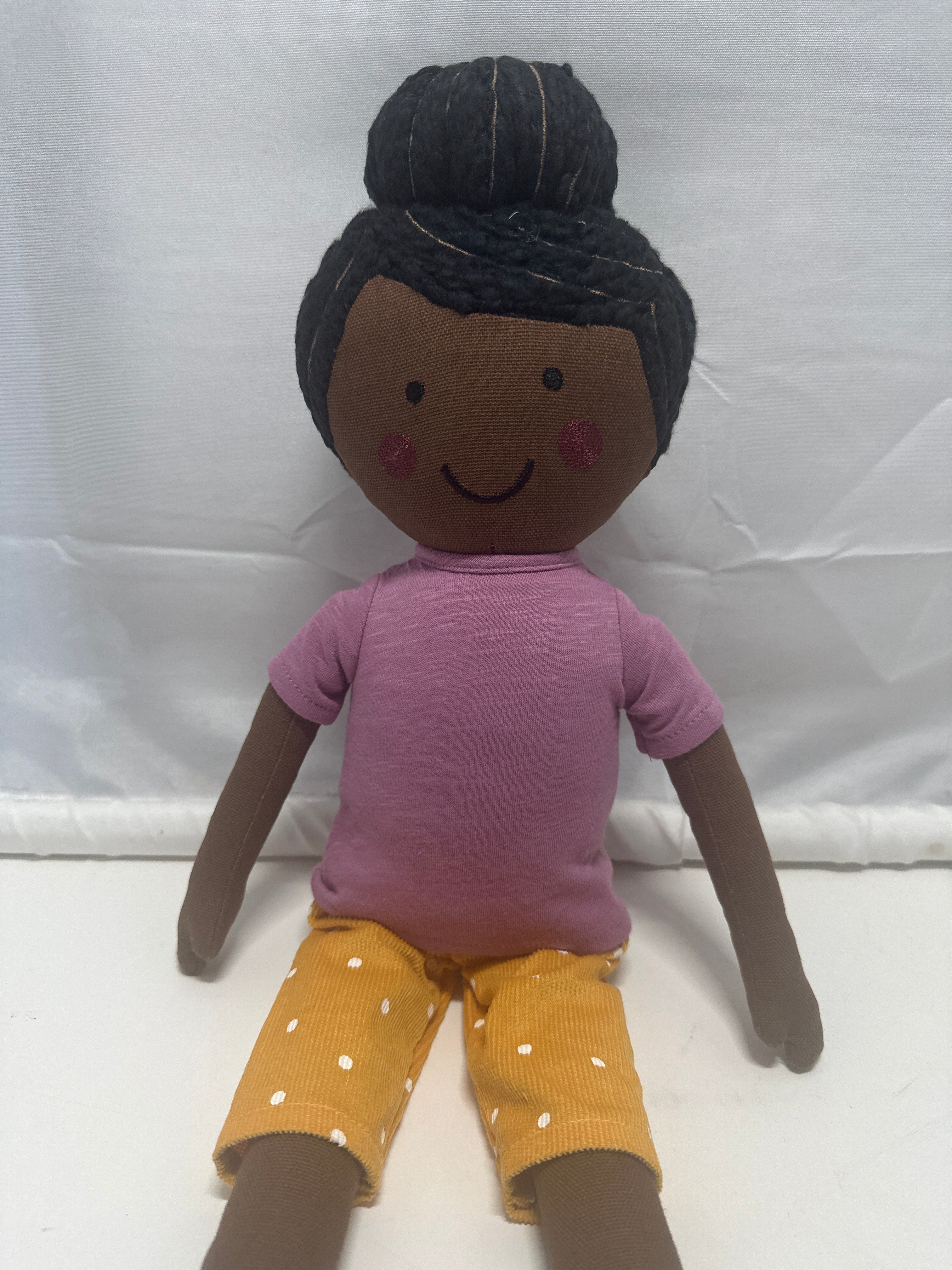 Pillowfort Purple Pillow Pal Doll 20in Plush Decorative Soft Doll