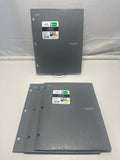 Mead Five Star 2 Pocket Poly Folders 4 Pack Gray Durable 3 Hole Punch School