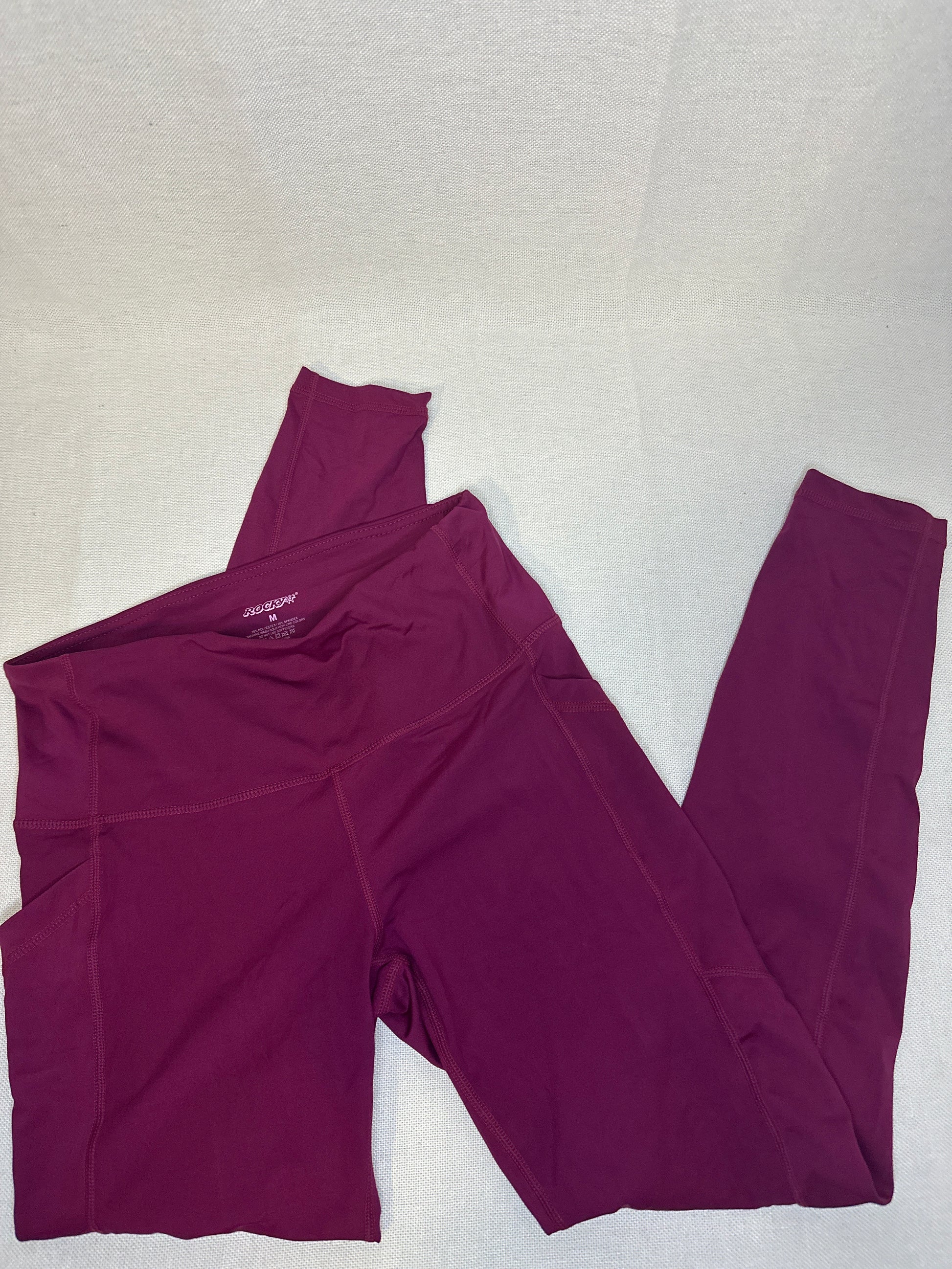 ROCKY High Waisted Yoga Leggings, 28" inseam - FULL, Workout Running Activewear Tummy Control Leggings for Women 28" inseam Full (Size M)