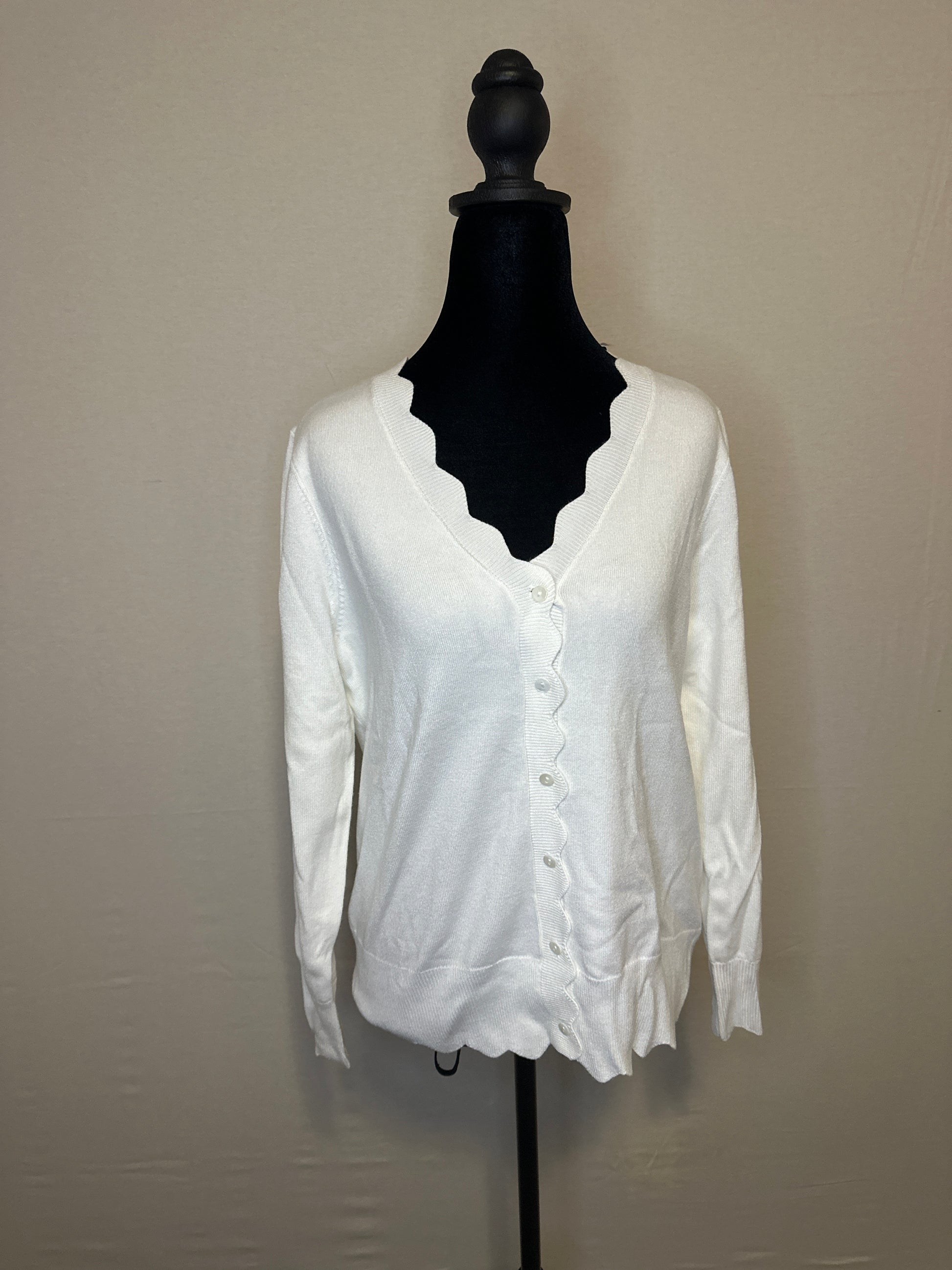 Allegra K Cardigan white size XS