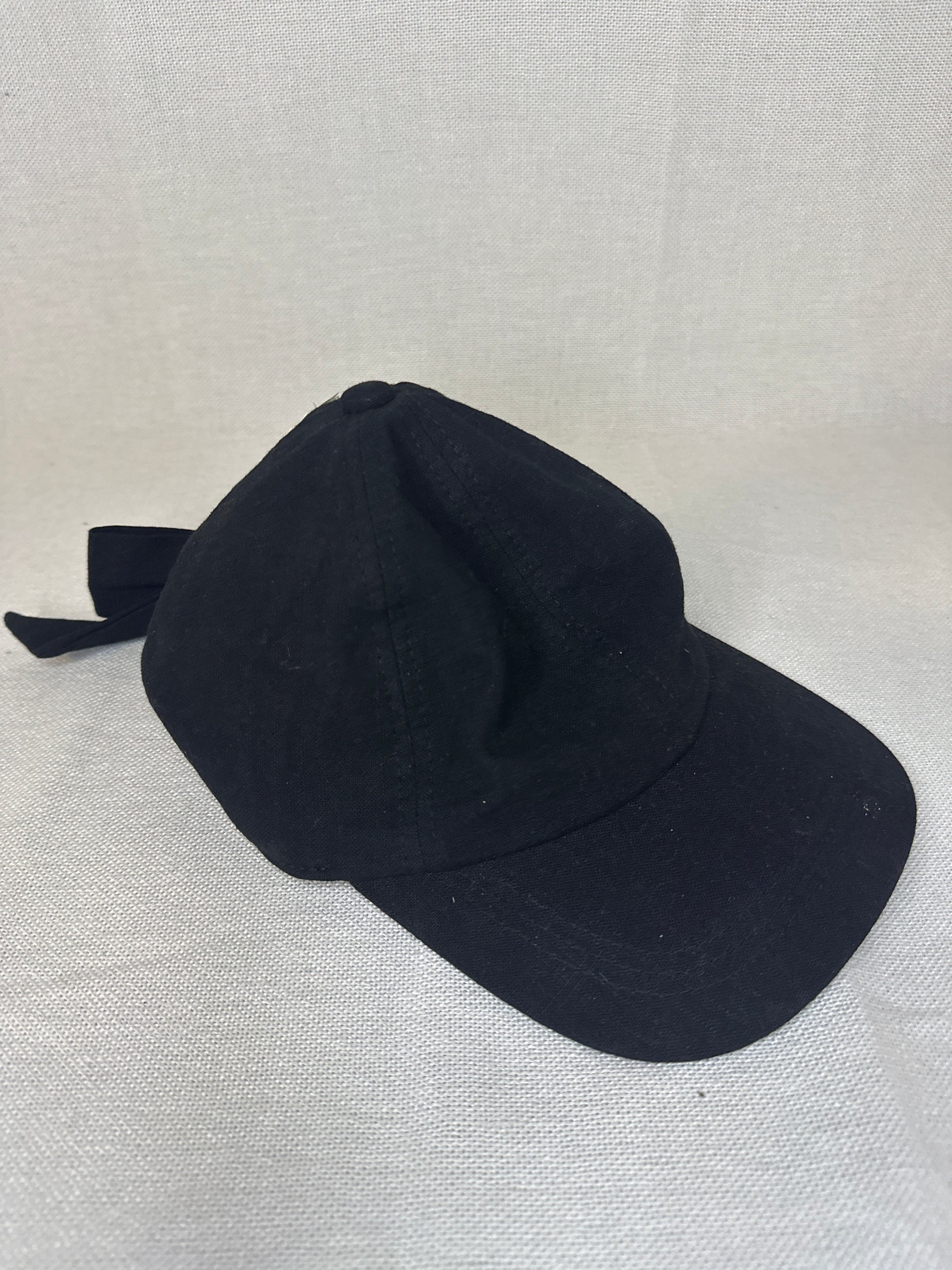 Black Bow-Back Baseball Cap – Target Brand