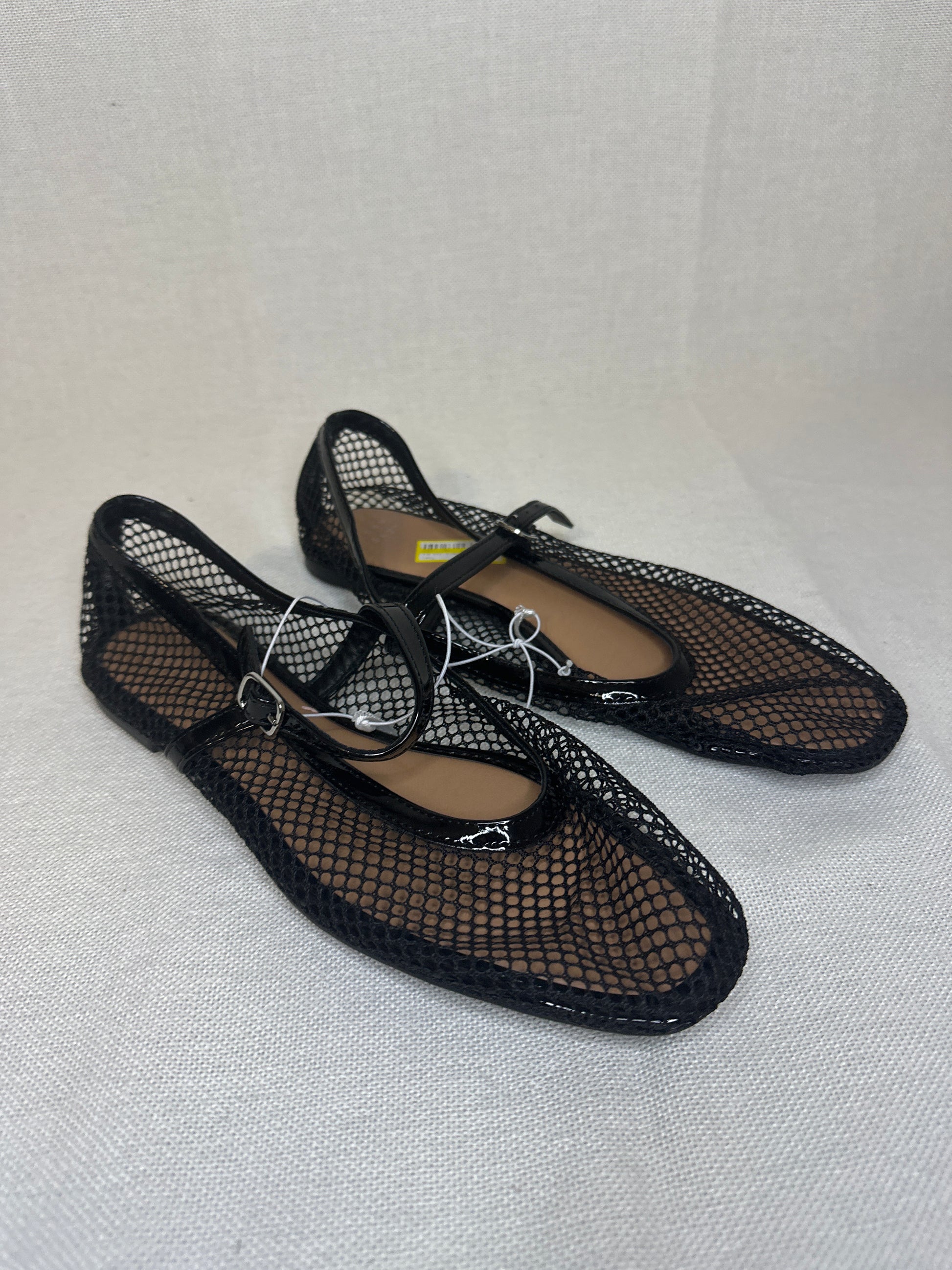 Women's Issa Mesh Mary Jane Ballet Flats with Memory Foam Insole - A New Day™-8W