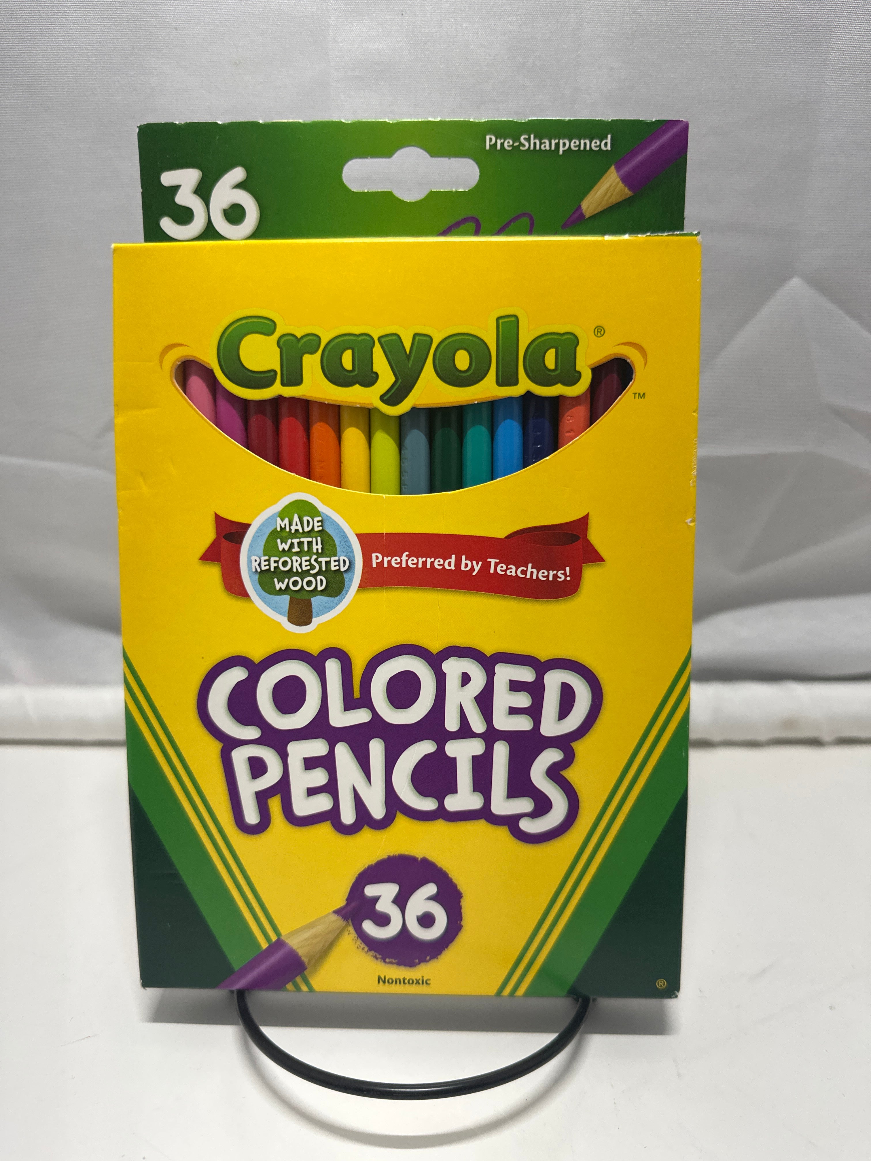 Crayola 36 Count Colored Pencils Pre-Sharpened Nontoxic Multicolor