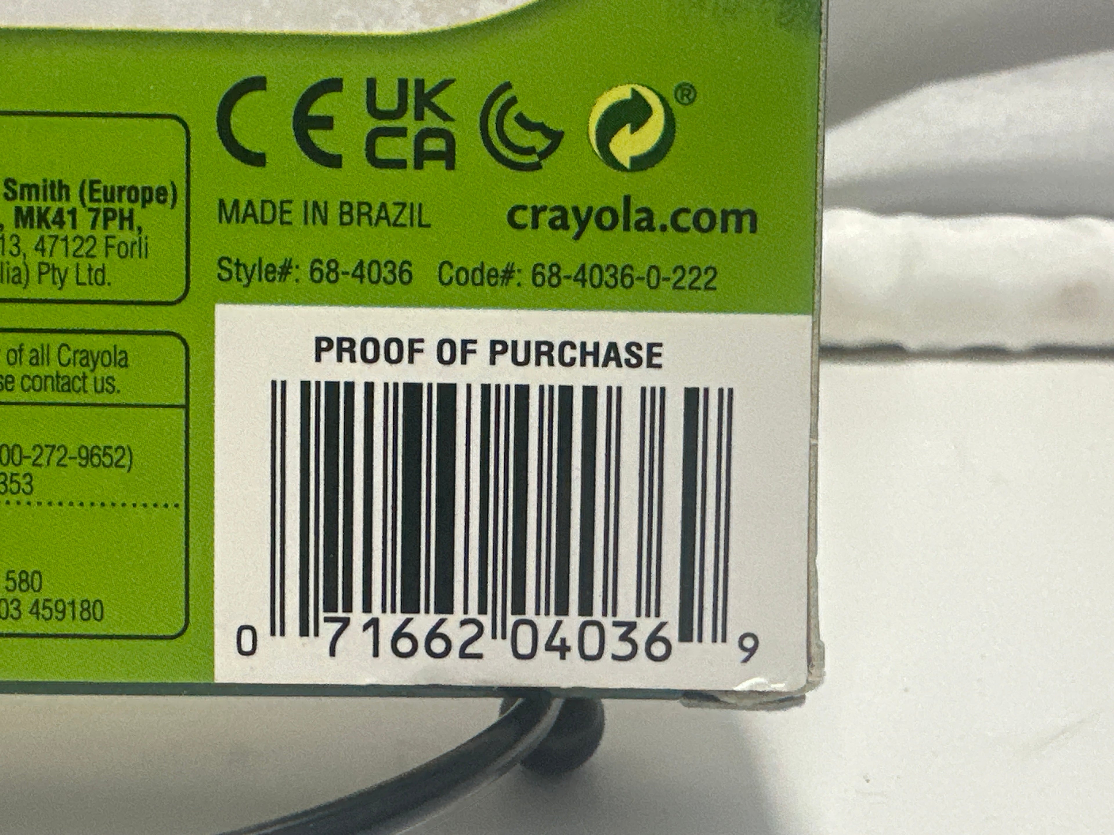 Crayola 36 Count Colored Pencils Pre-Sharpened Nontoxic Multicolor