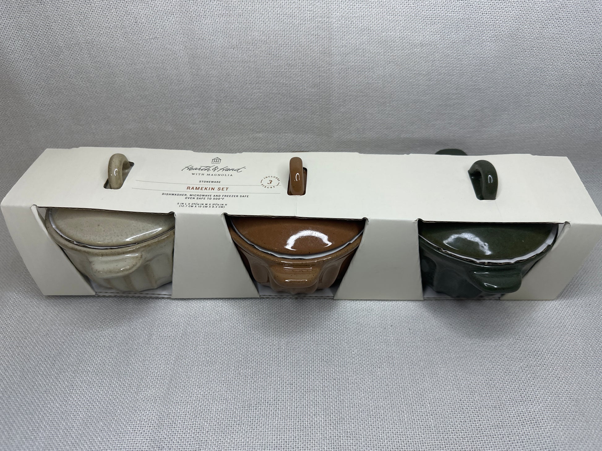 3 Round Ramekins set - Hearth & Hand™ with Magnolia