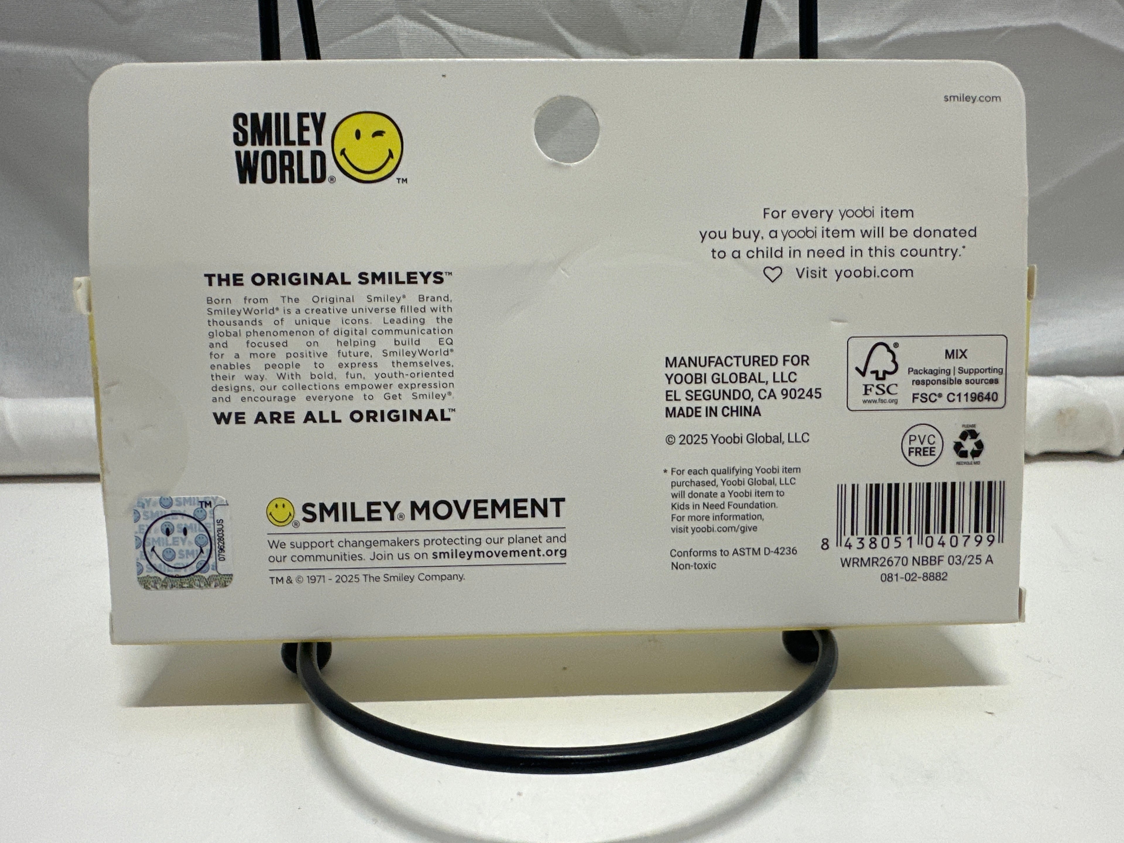 Yoobi SmileyWorld Dry Erase Markers 4pk School Supplies