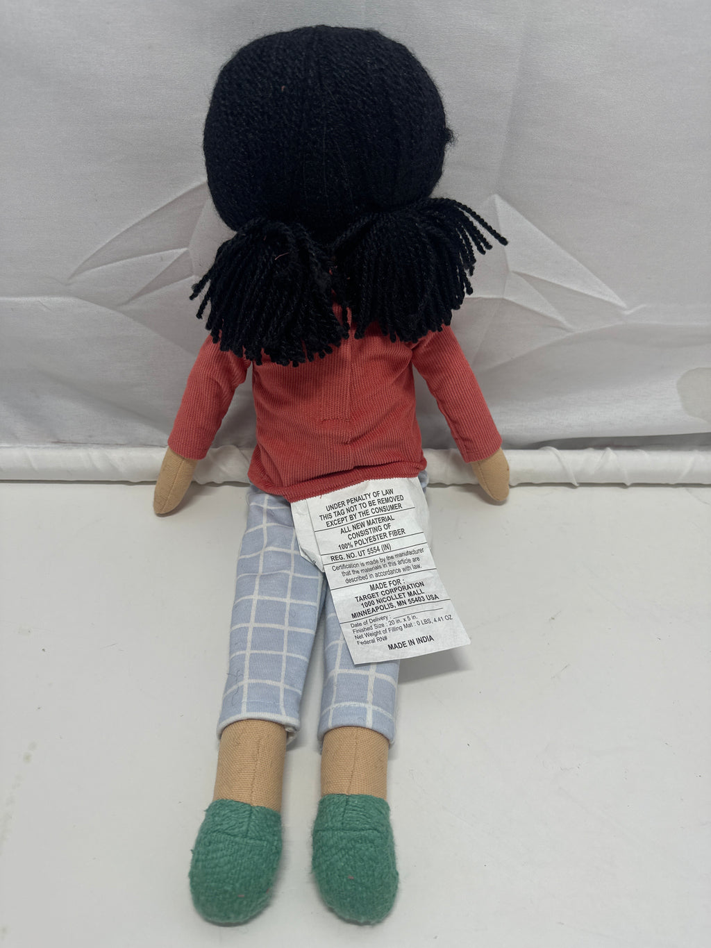 Pillowfort Pink Pillow Pal Doll 20in Plush Decorative Soft Doll