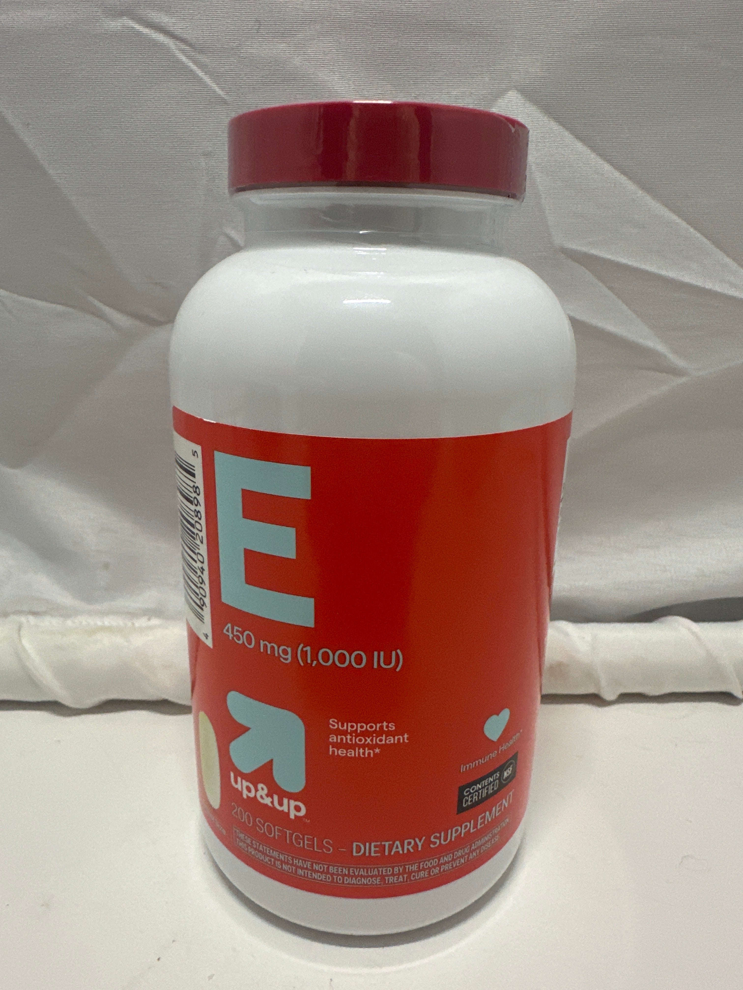 Up & Up Vitamin E 450mg 1000 IU Softgels 200 Count Immune Health Supplement