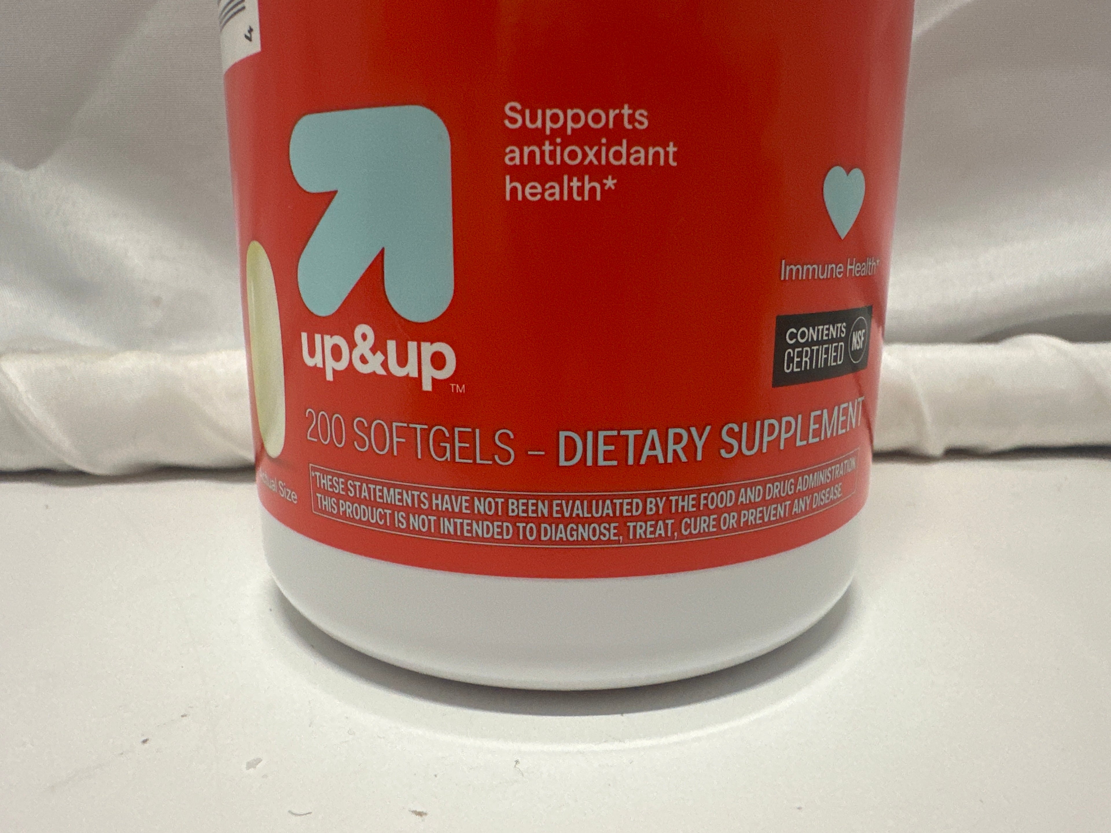 Up & Up Vitamin E 450mg 1000 IU Softgels 200 Count Immune Health Supplement