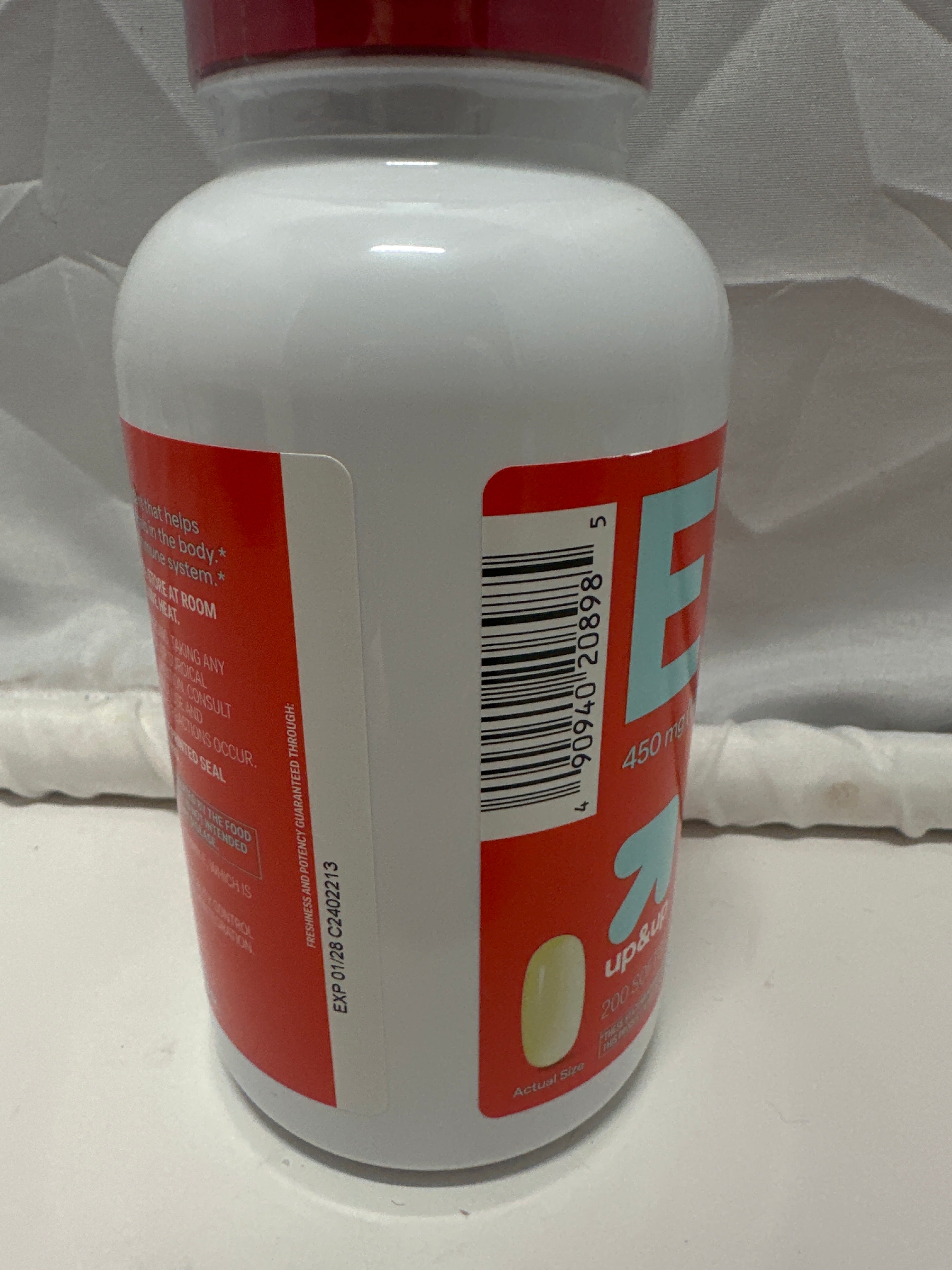 Up & Up Vitamin E 450mg 1000 IU Softgels 200 Count Immune Health Supplement