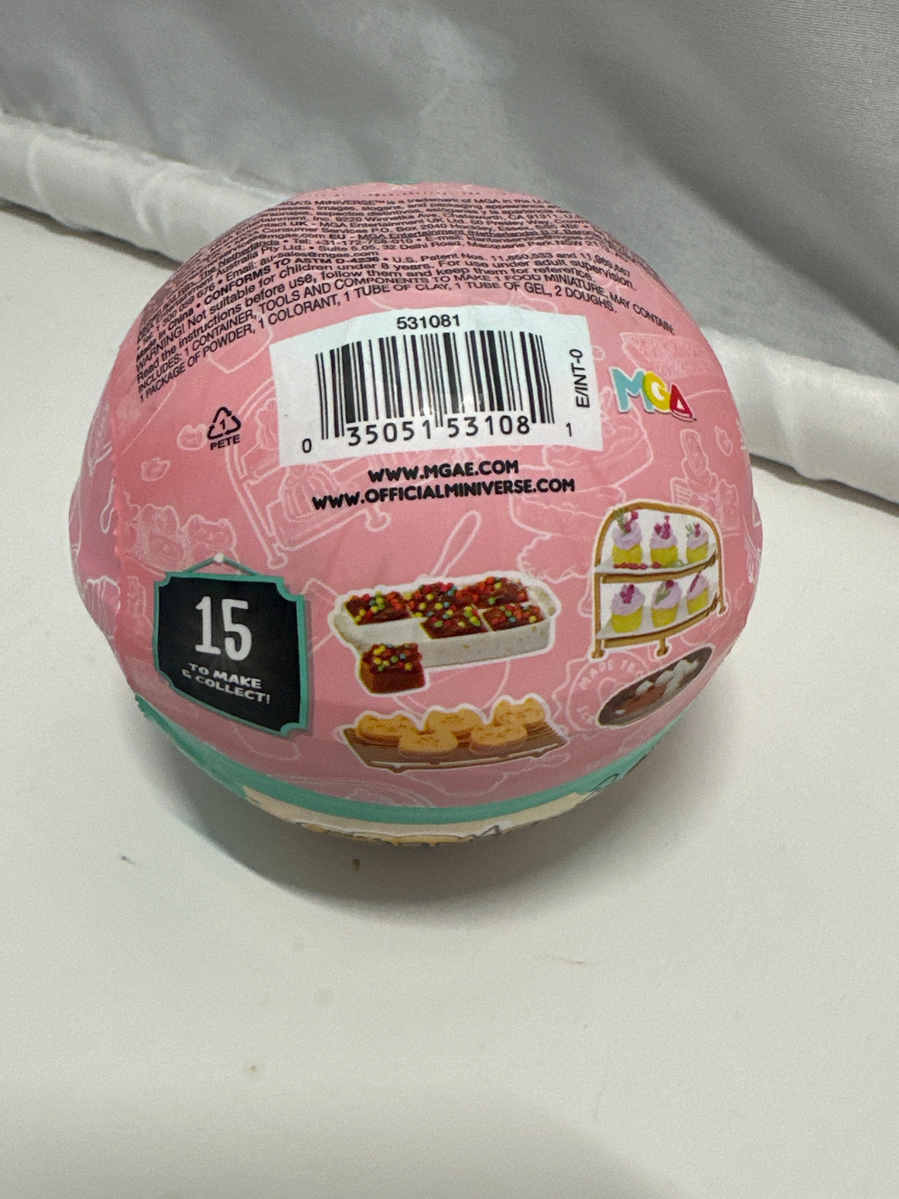 MGA Miniverse Make It Mini From Scratch Series 1 Mystery Ball New