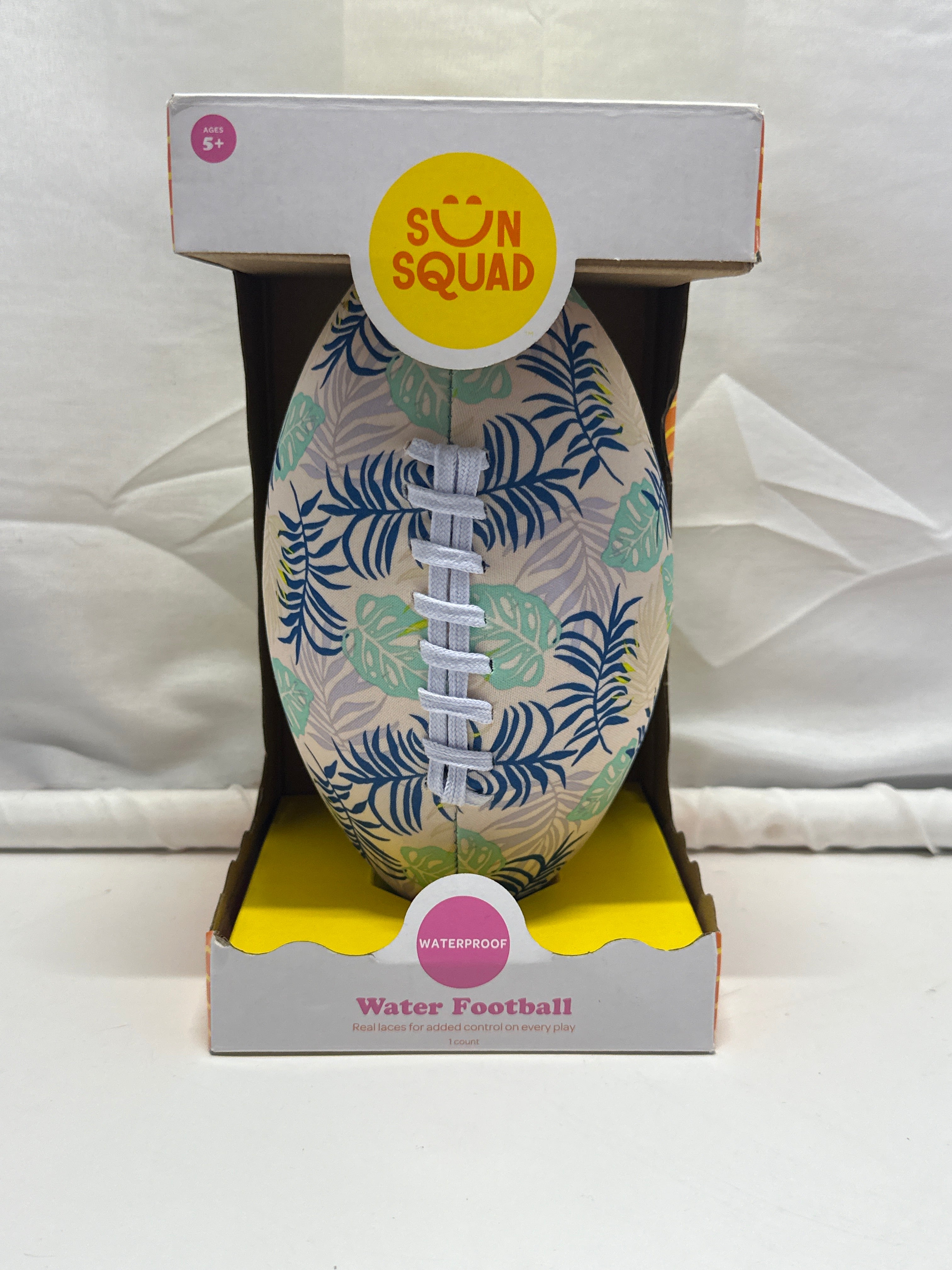 Sun Squad Tropical Waterproof Water Football Pool Beach Game Ages 5+