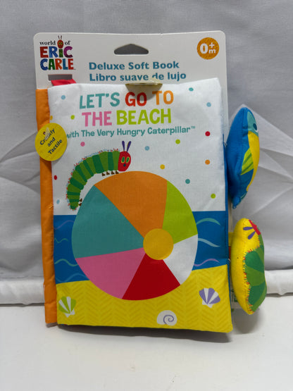 World of Eric Carle Let's Go To The Beach Deluxe Soft Book Very Hungry Caterpillar