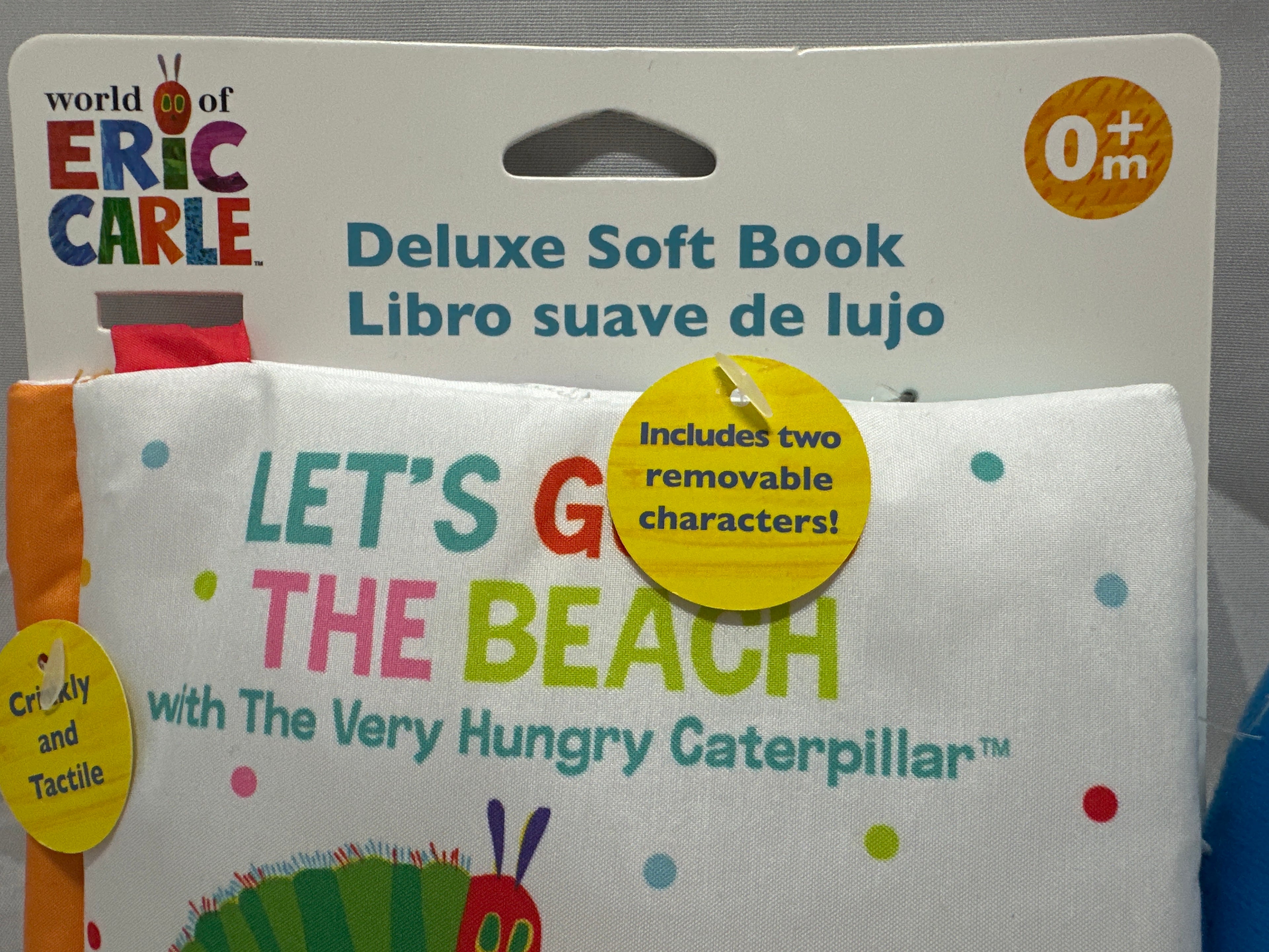 World of Eric Carle Let's Go To The Beach Deluxe Soft Book Very Hungry Caterpillar
