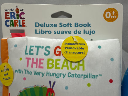 World of Eric Carle Let's Go To The Beach Deluxe Soft Book Very Hungry Caterpillar
