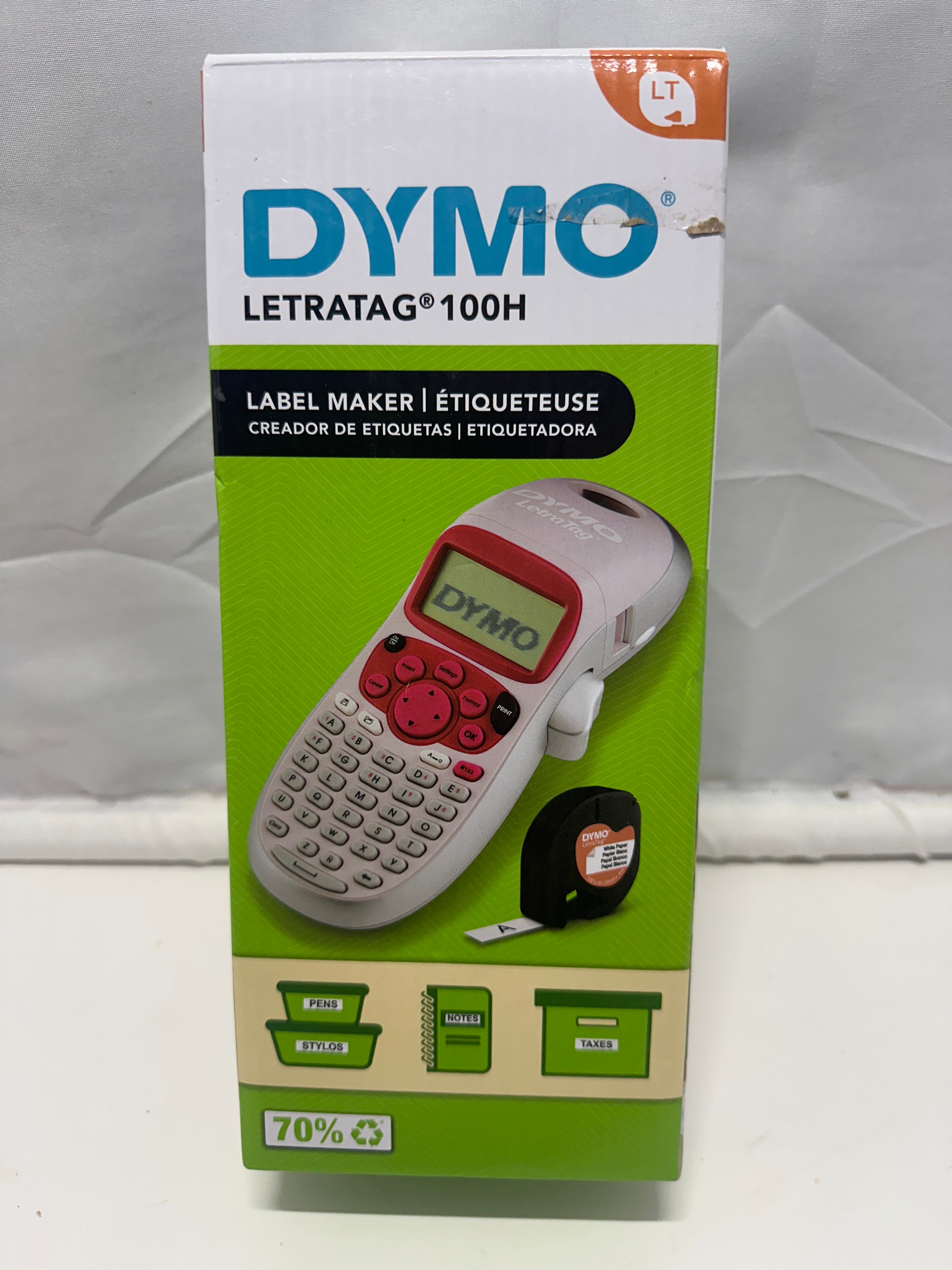 DYMO LetraTag 100H Label Maker Pink