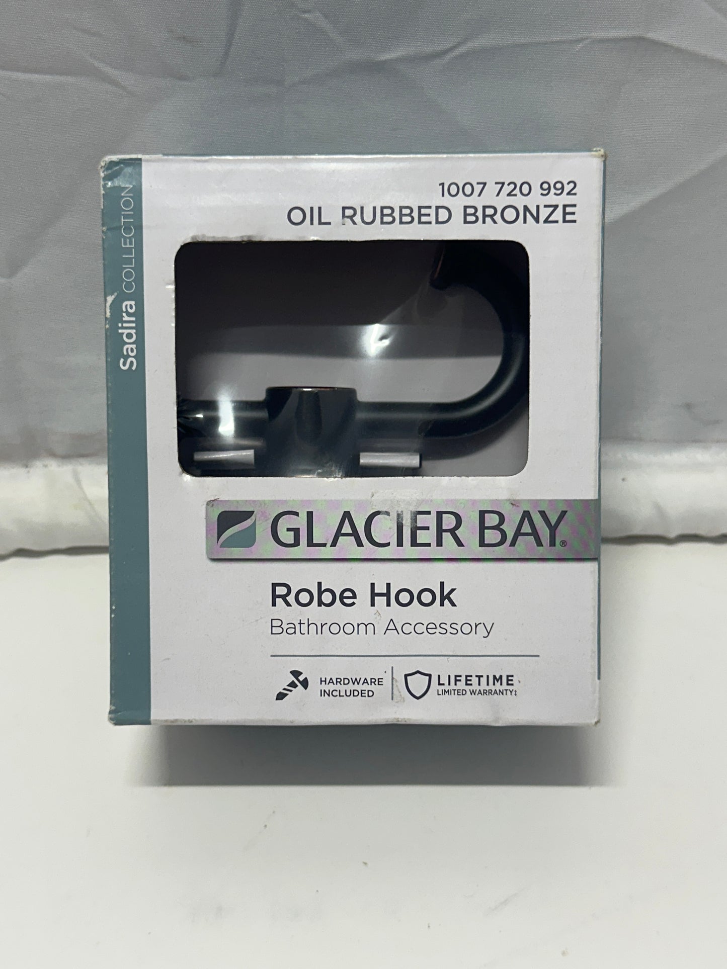 Glacier Bay Sadira Robe Hook Oil Rubbed Bronze Bathroom Wall Mount Hook