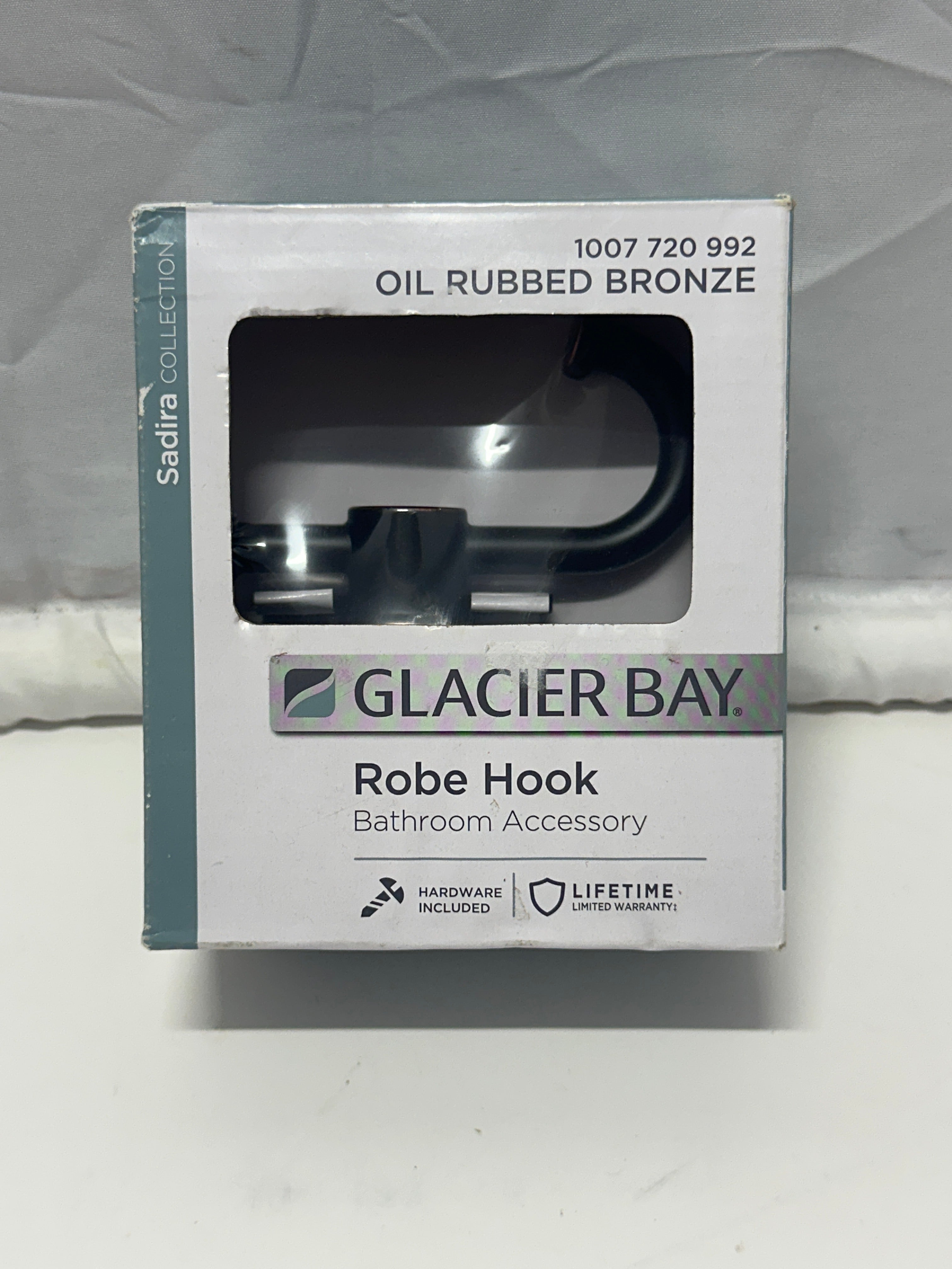 Glacier Bay Sadira Robe Hook Oil Rubbed Bronze Bathroom Wall Mount Hook
