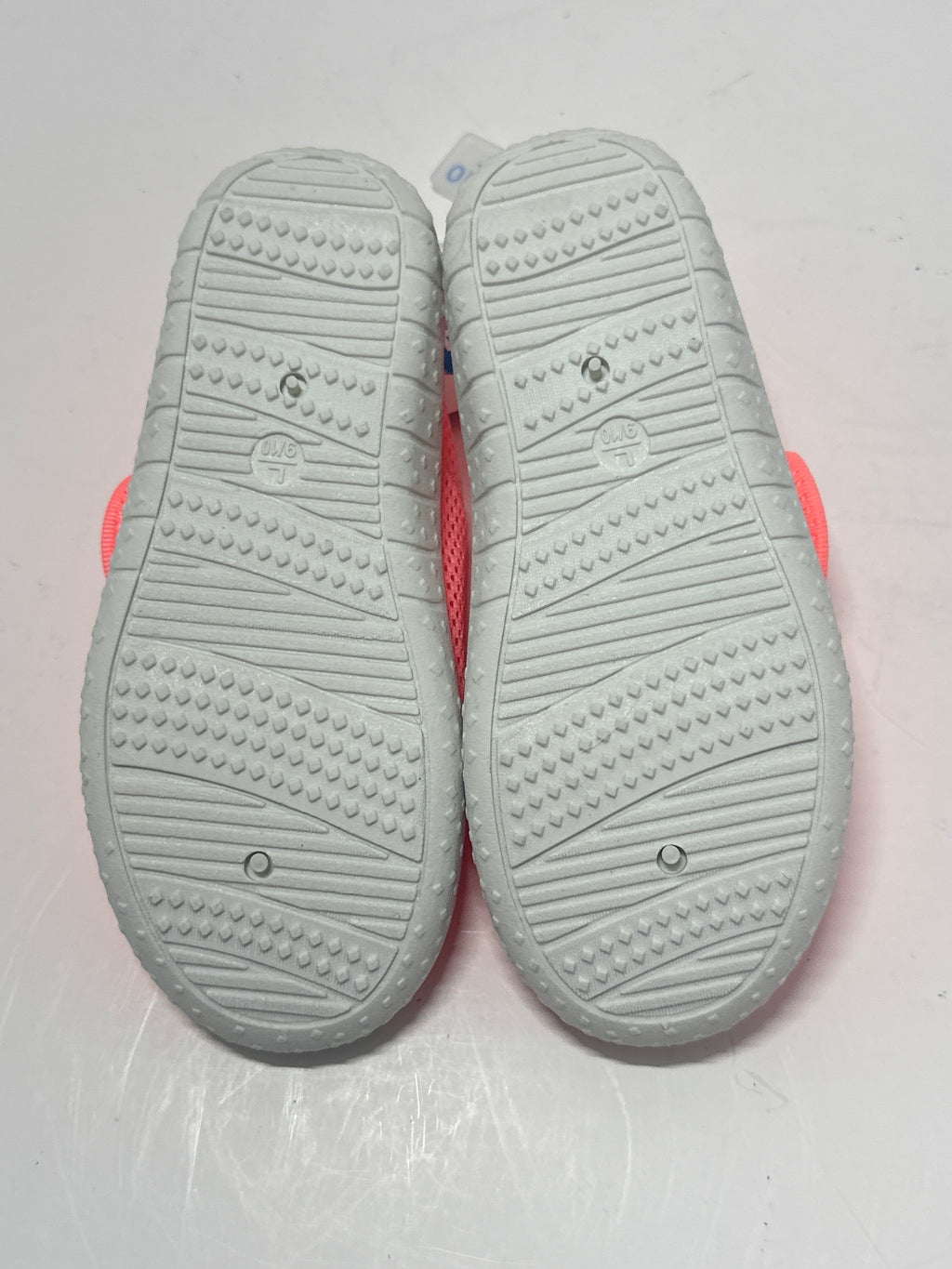 Cat & Jack Girls Pink Water Shoes Hook Loop Closure Size 9/10 Large