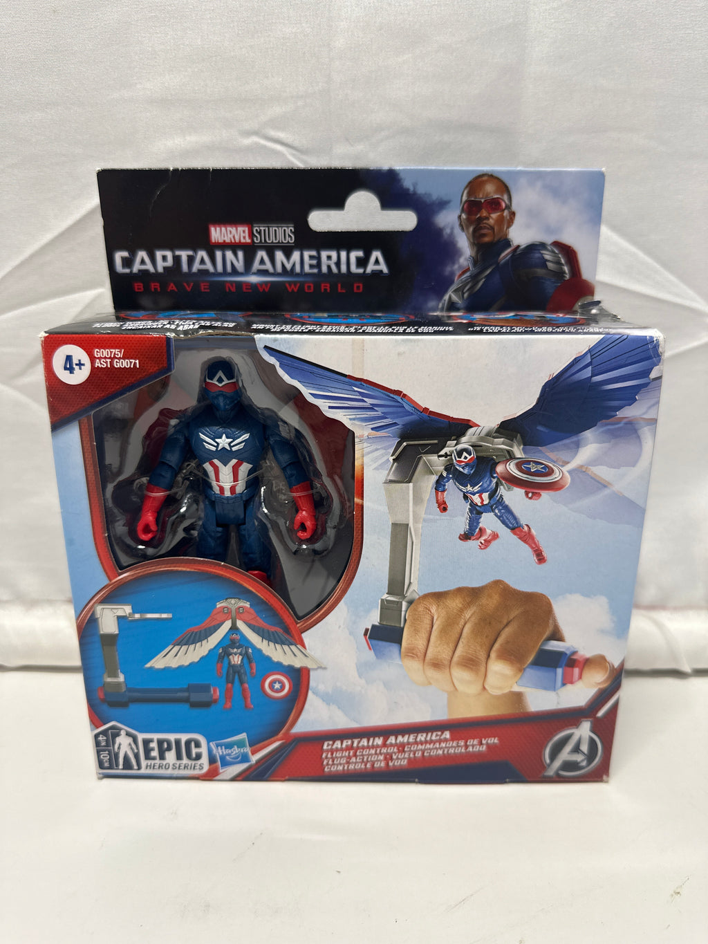Marvel Captain America Brave New World Flight Control Figure Hasbro Epic Series