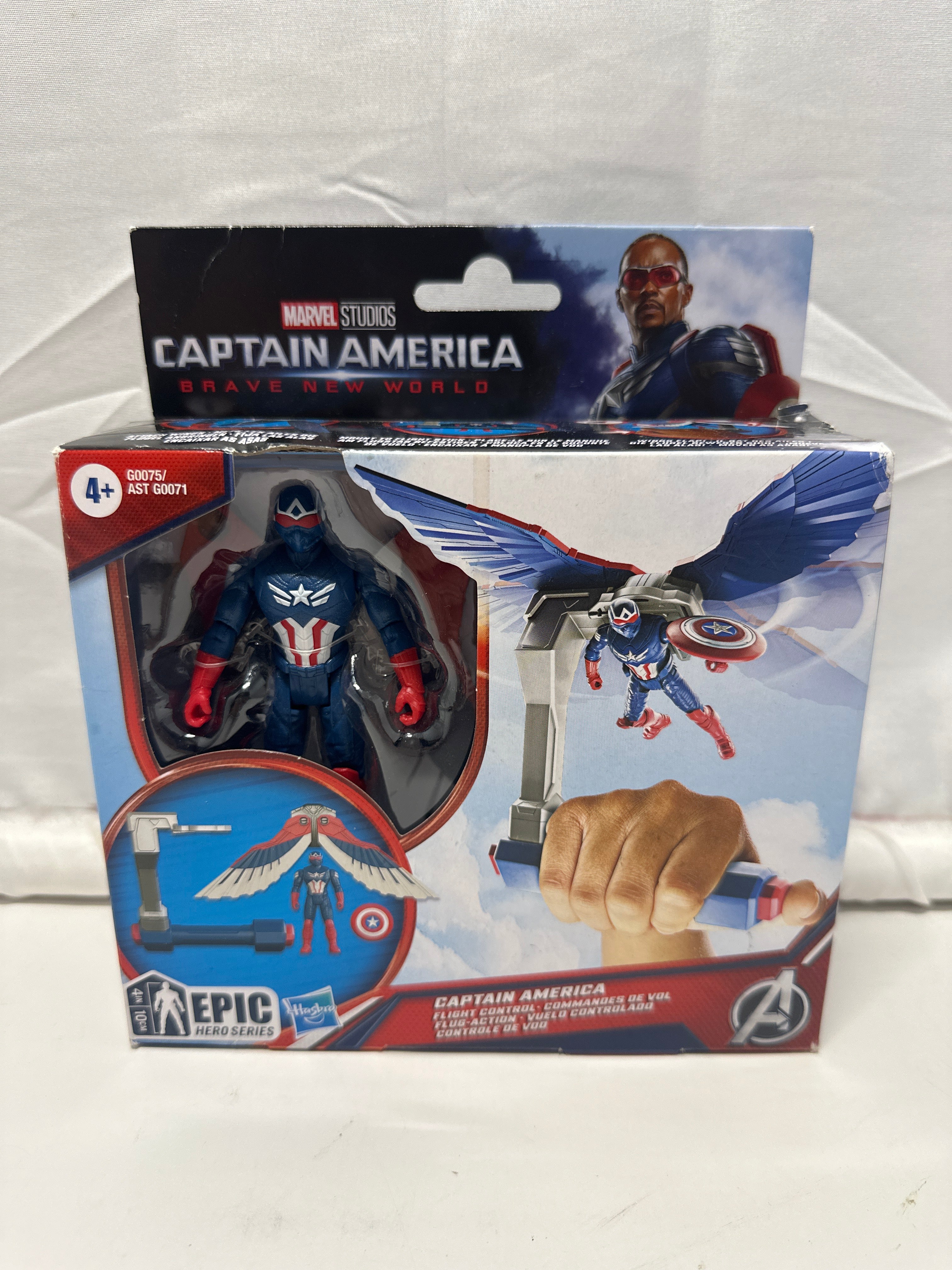 Marvel Captain America Brave New World Flight Control Figure Hasbro Epic Series