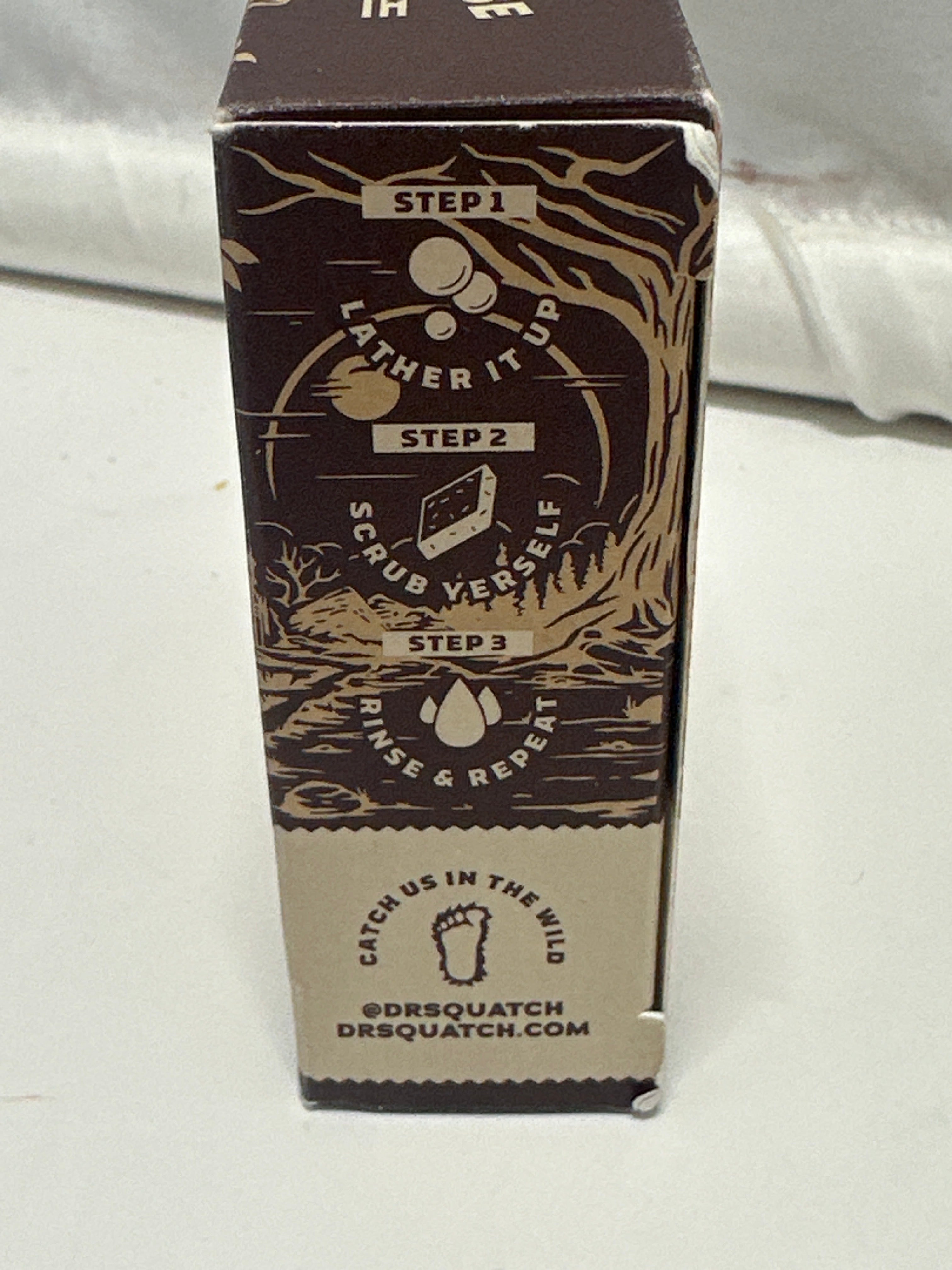 Dr. Squatch Count Sudsula Men's Natural Soap 5oz Limited Edition Light Grit