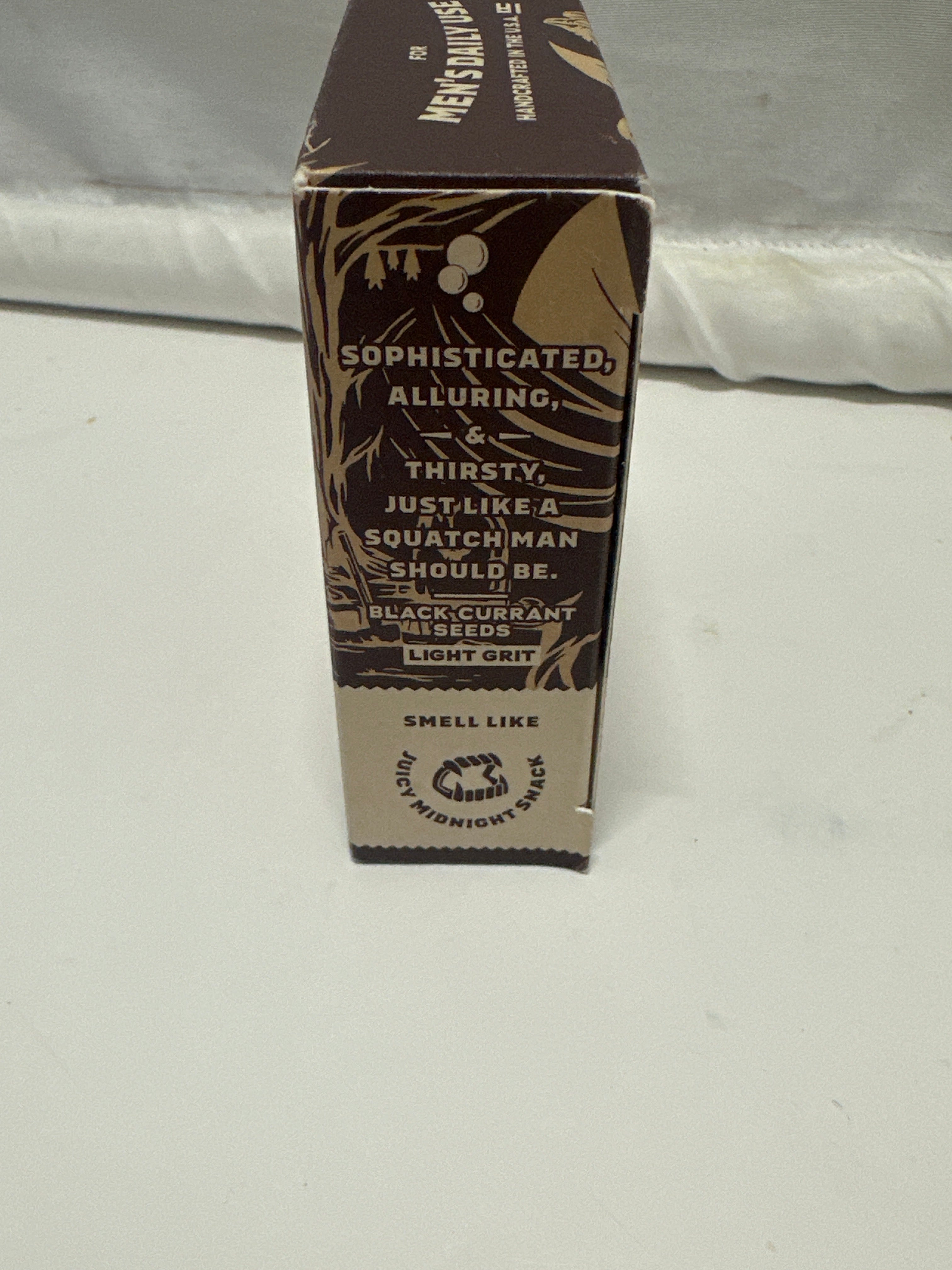 Dr. Squatch Count Sudsula Men's Natural Soap 5oz Limited Edition Light Grit