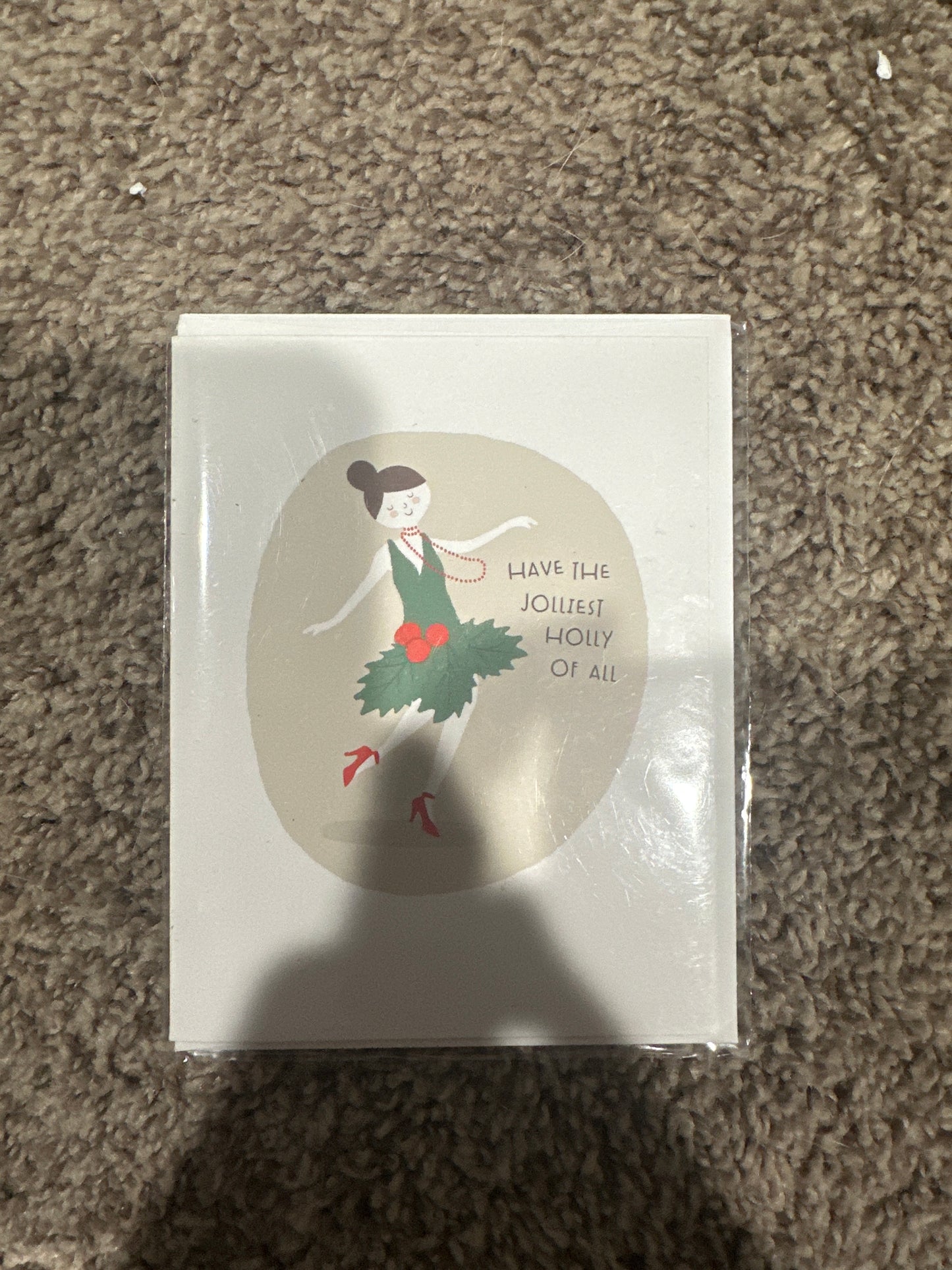 Have the Jolliest Holly of All Card