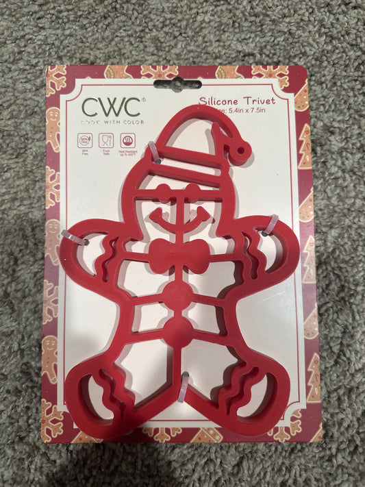 CWC Silicone Santa Silicone Trivet