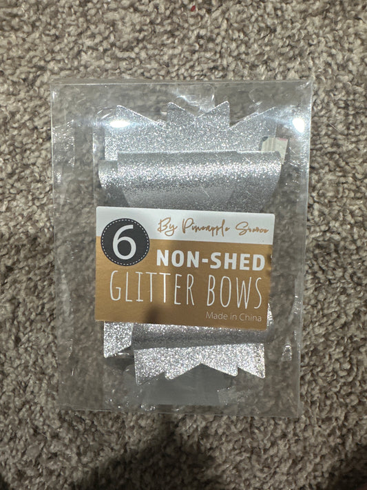 Non shed Glitter bow