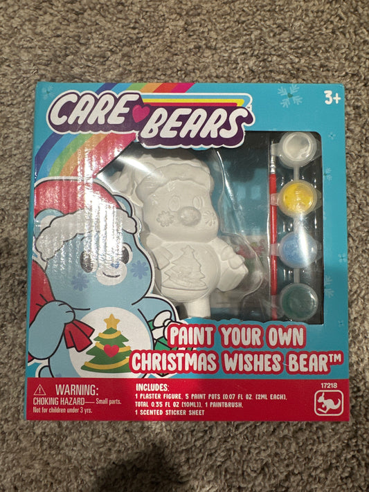 Care Bears Paint Your Own Plaster Christmas Bear