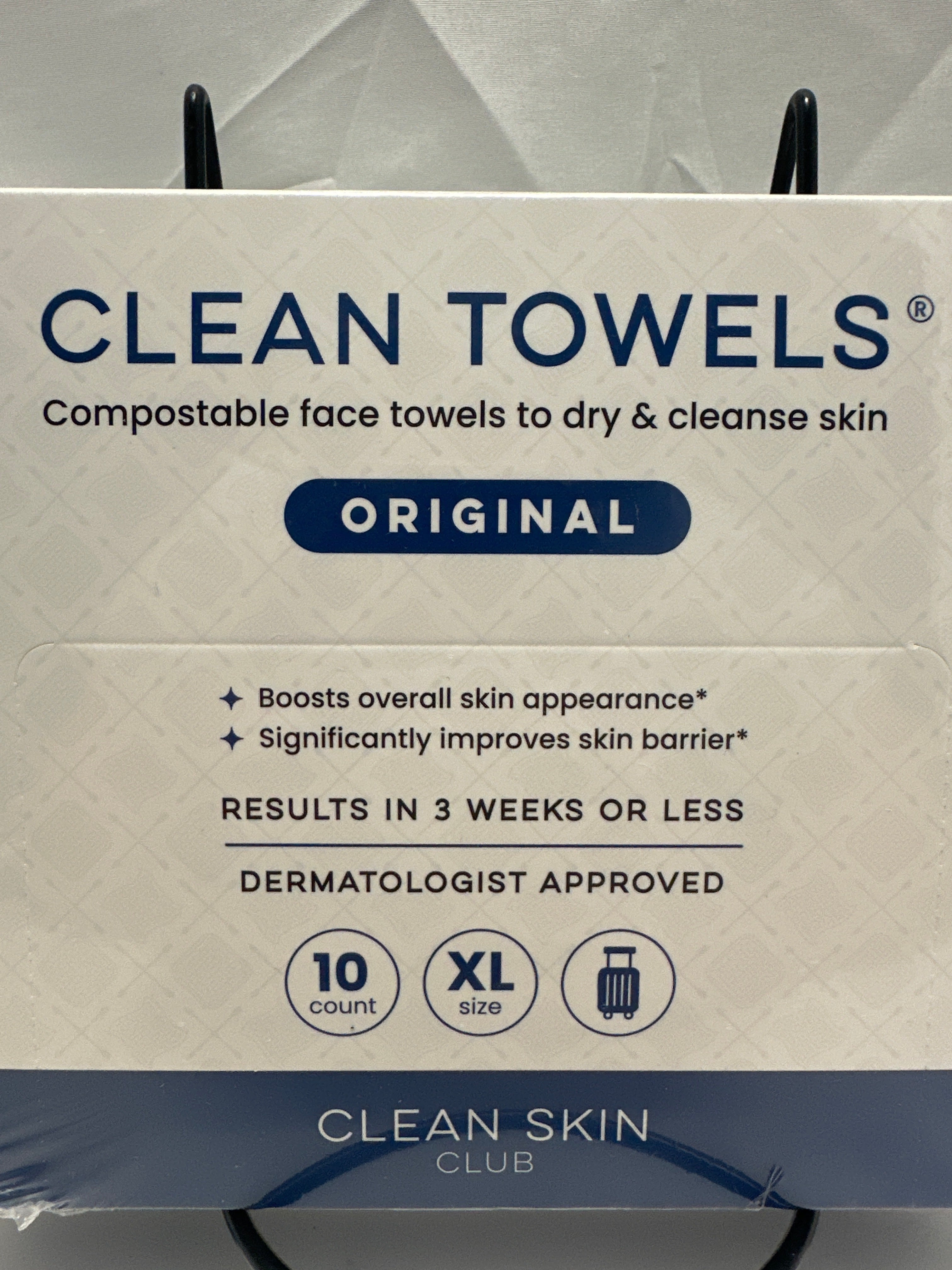 Clean Skin Club Clean Towels Original XL Face Towels 10 Count