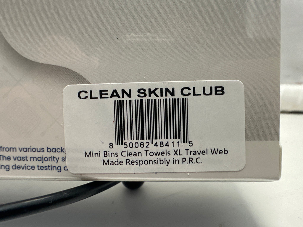 Clean Skin Club Clean Towels Original XL Face Towels 10 Count