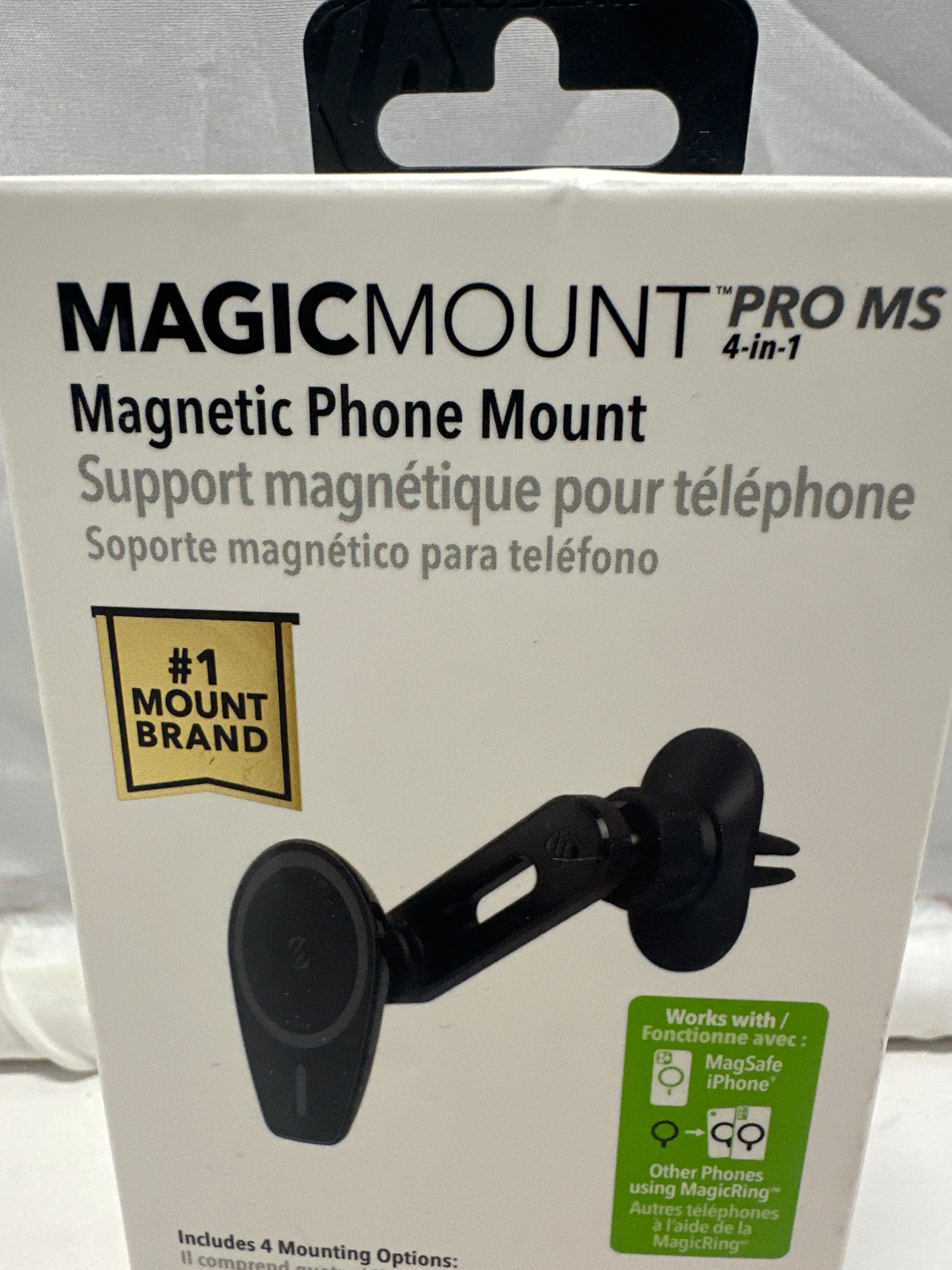Scosche MagicMount Pro MS 4-in-1 Magnetic Phone Mount