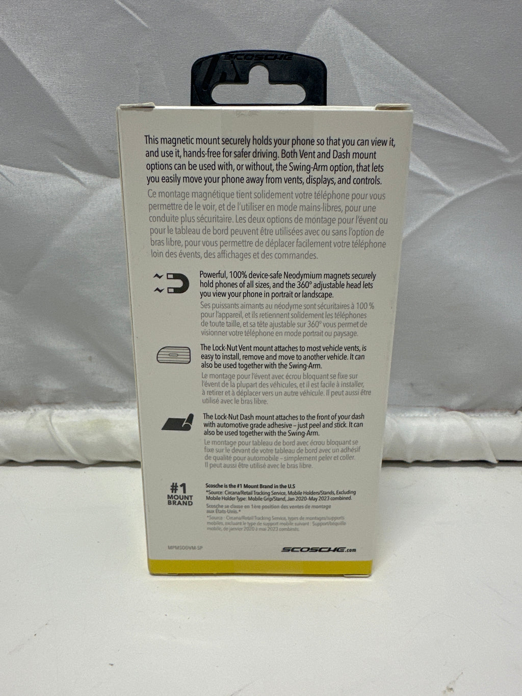 Scosche MagicMount Pro MS 4-in-1 Magnetic Phone Mount