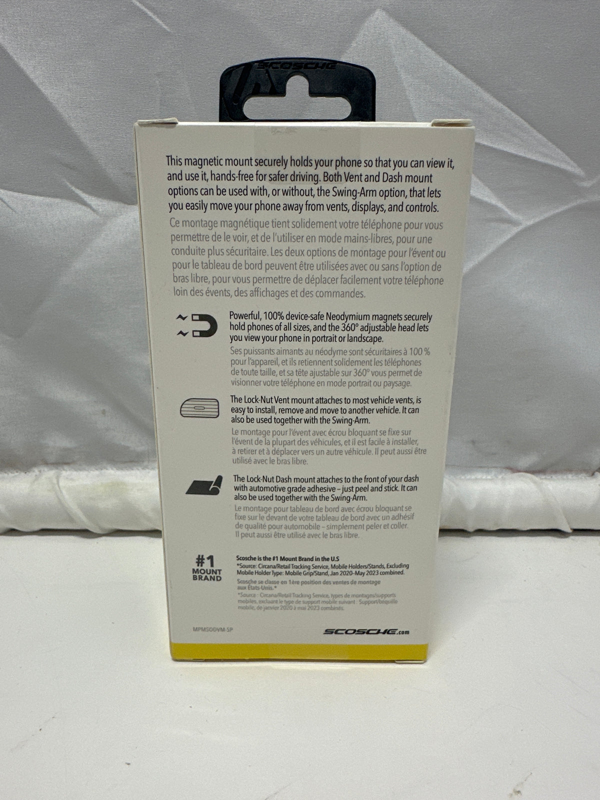 Scosche MagicMount Pro MS 4-in-1 Magnetic Phone Mount